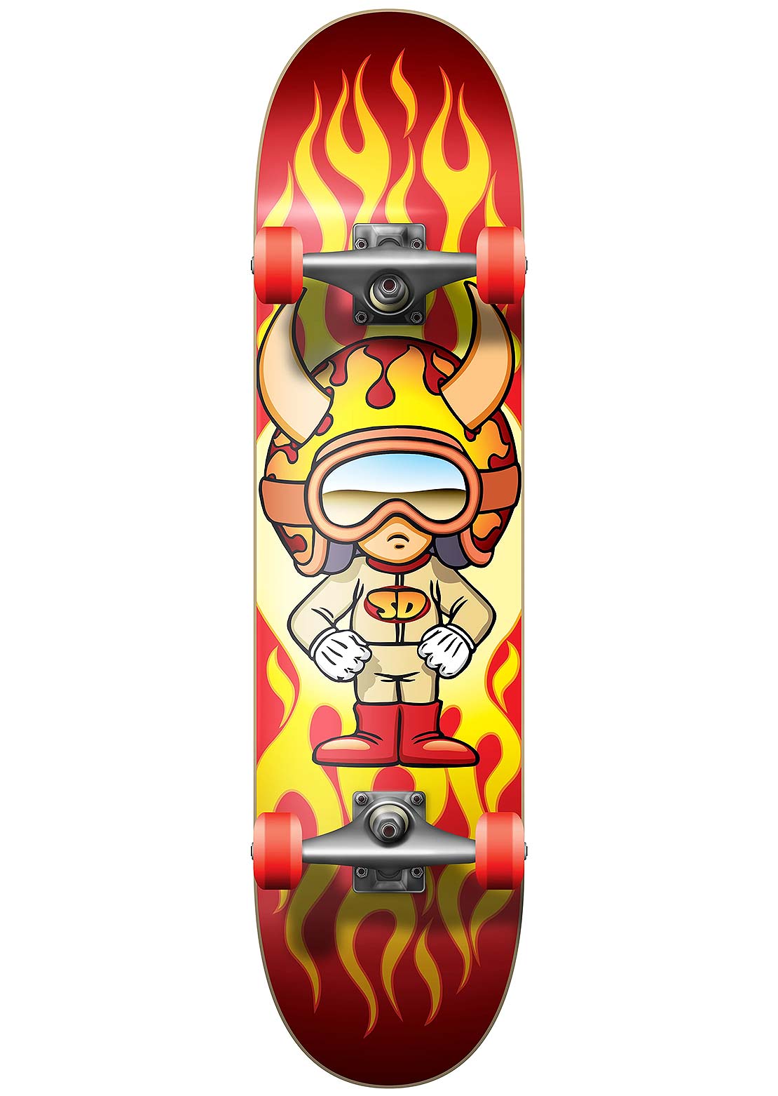 Speed Demons Hot Shot Complete Skateboard Multi