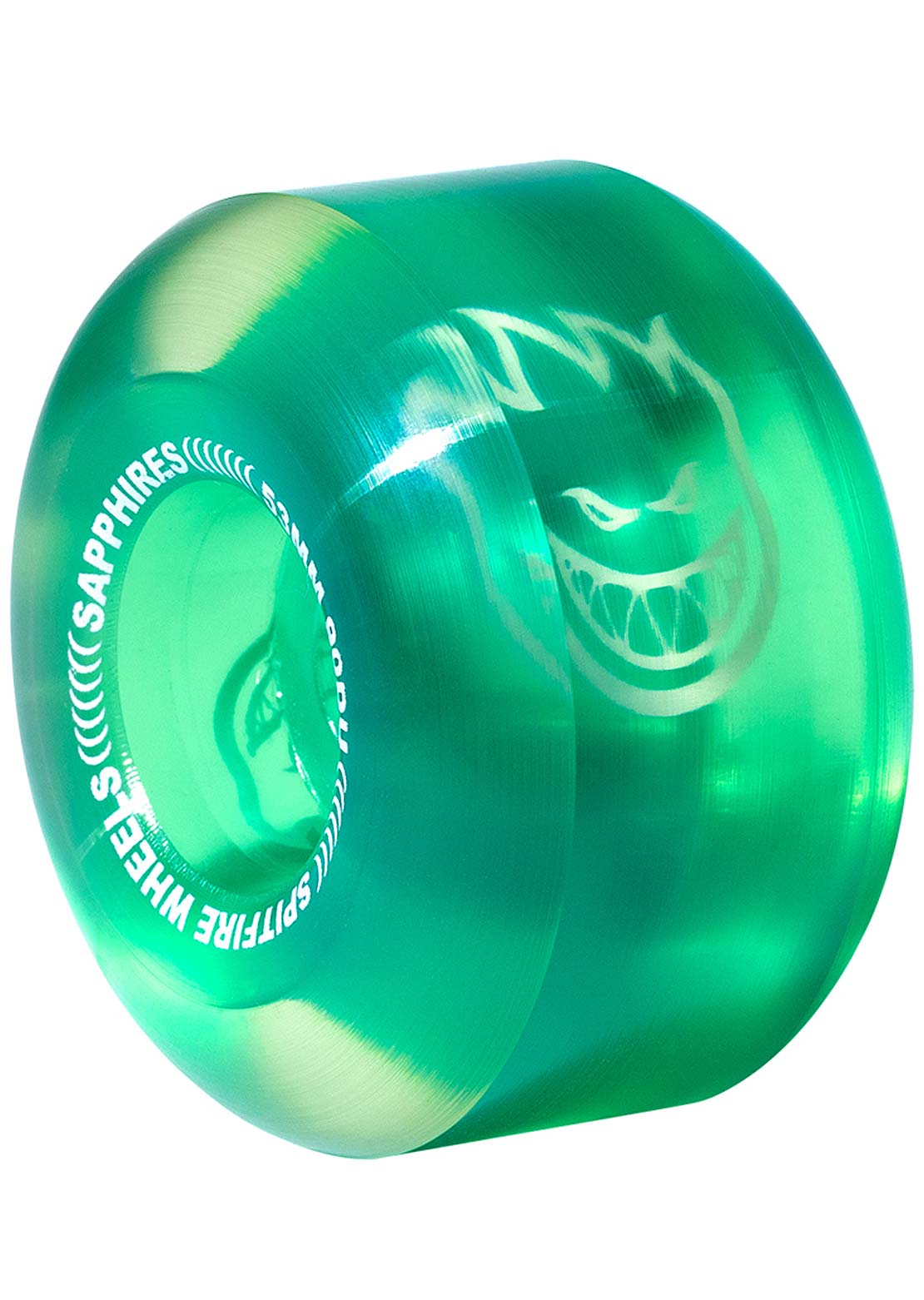 Spitfire Sapphire 90D Skateboard Wheels Green