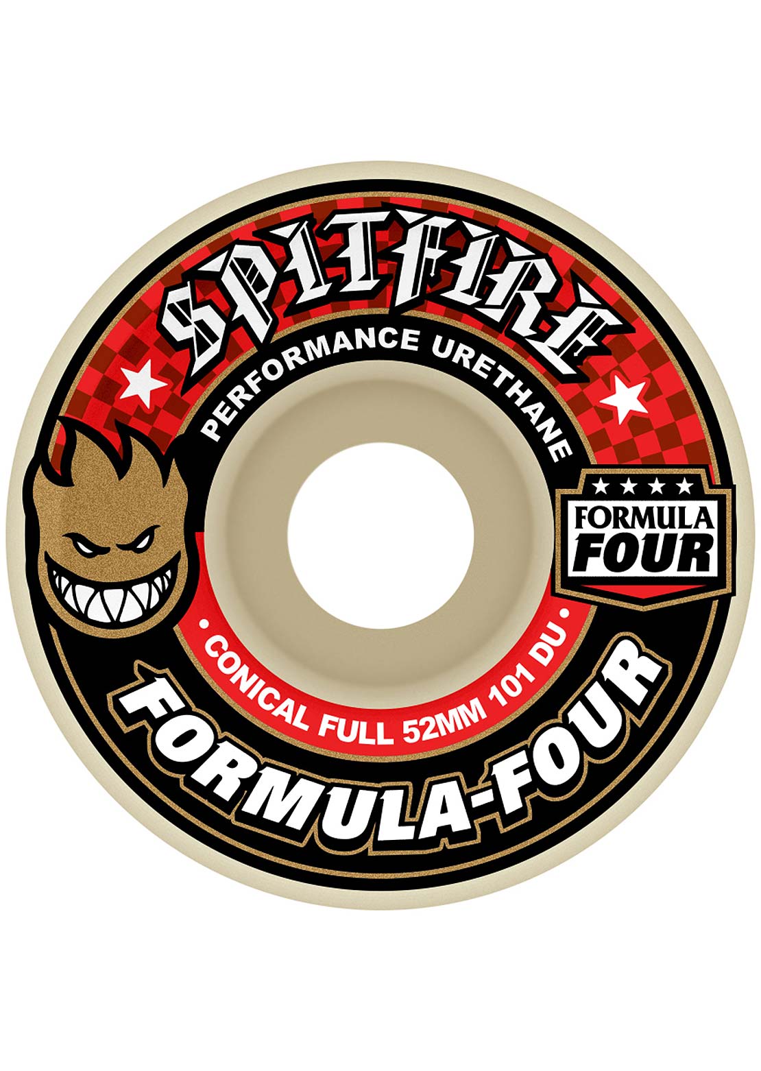 Spitfire Unisex F4 101D Conical Full Skateboard Wheels