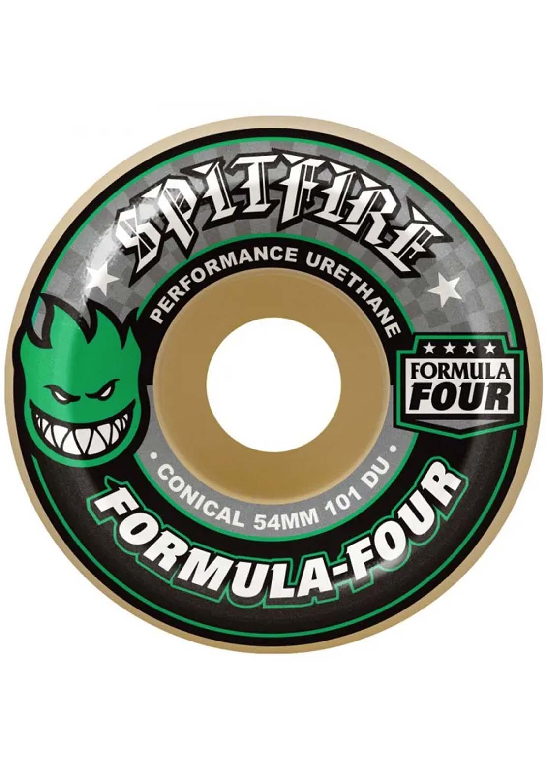 Spitfire Unisex F4 101D Conical Skateboard Wheels
