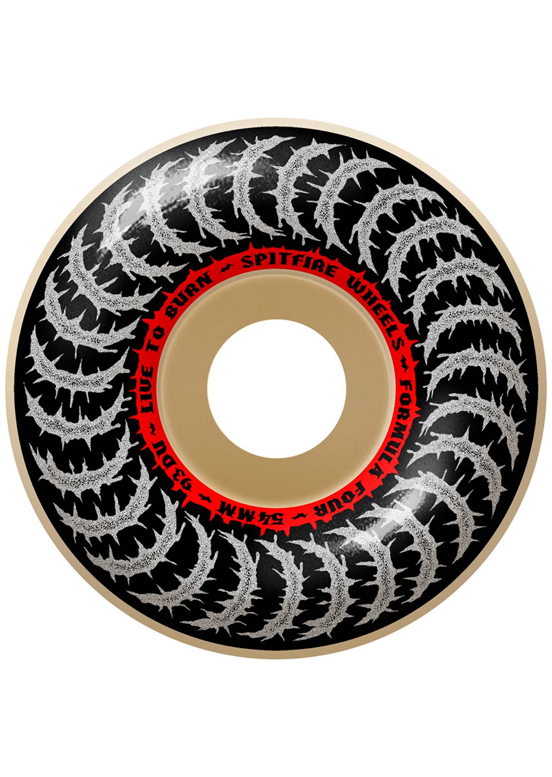Spitfire Unisex F4 93D Deathmask II Classic Skateboard Wheels