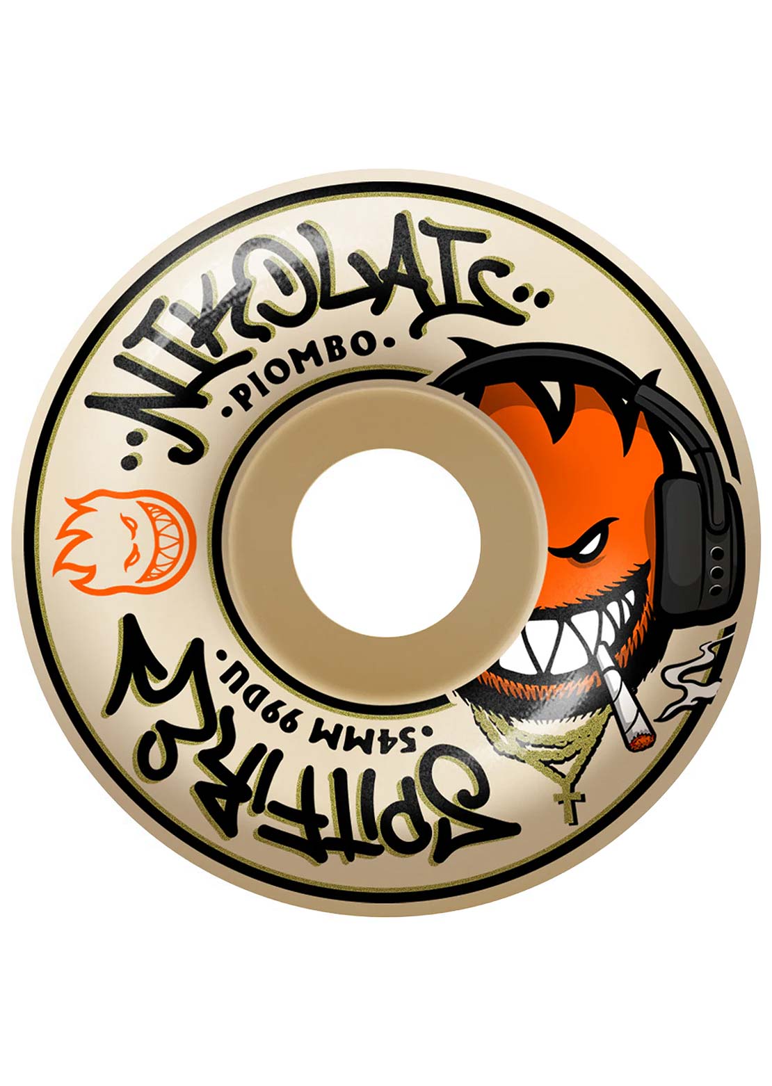 Spitfire Unisex F4 99 Nikolai Pro Edition Classic Skateboard Wheels