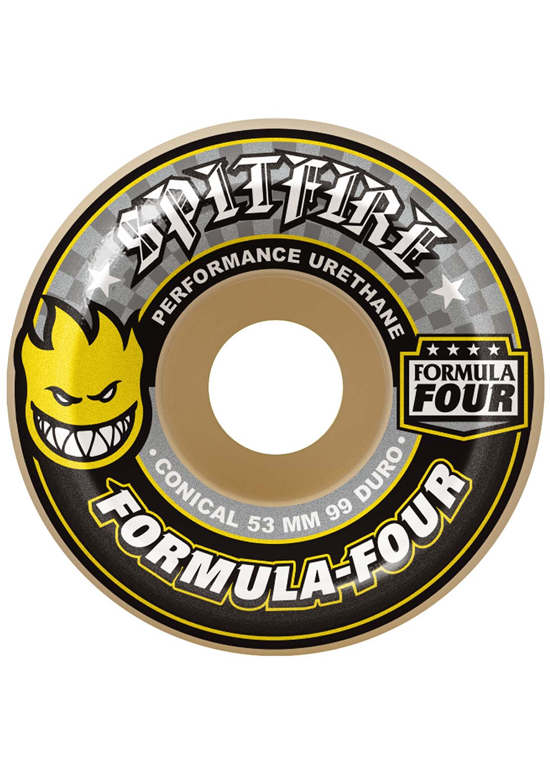 Spitfire Unisex F4 99D Conical Skateboard Wheels
