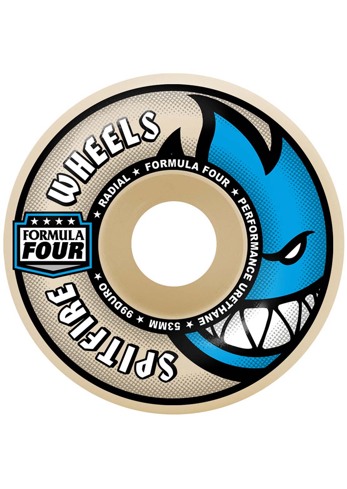 Spitfire Unisex F4 99D Radial Skateboard Wheels
