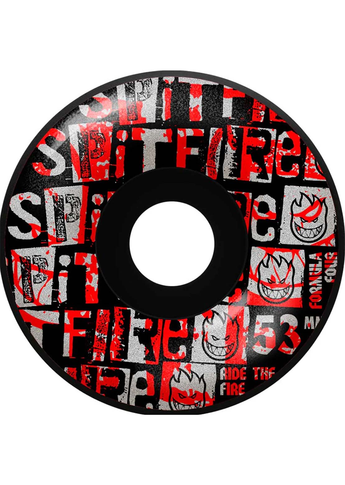 Spitfire Unisex F499 Team Ransom Radial Skateboard Wheels