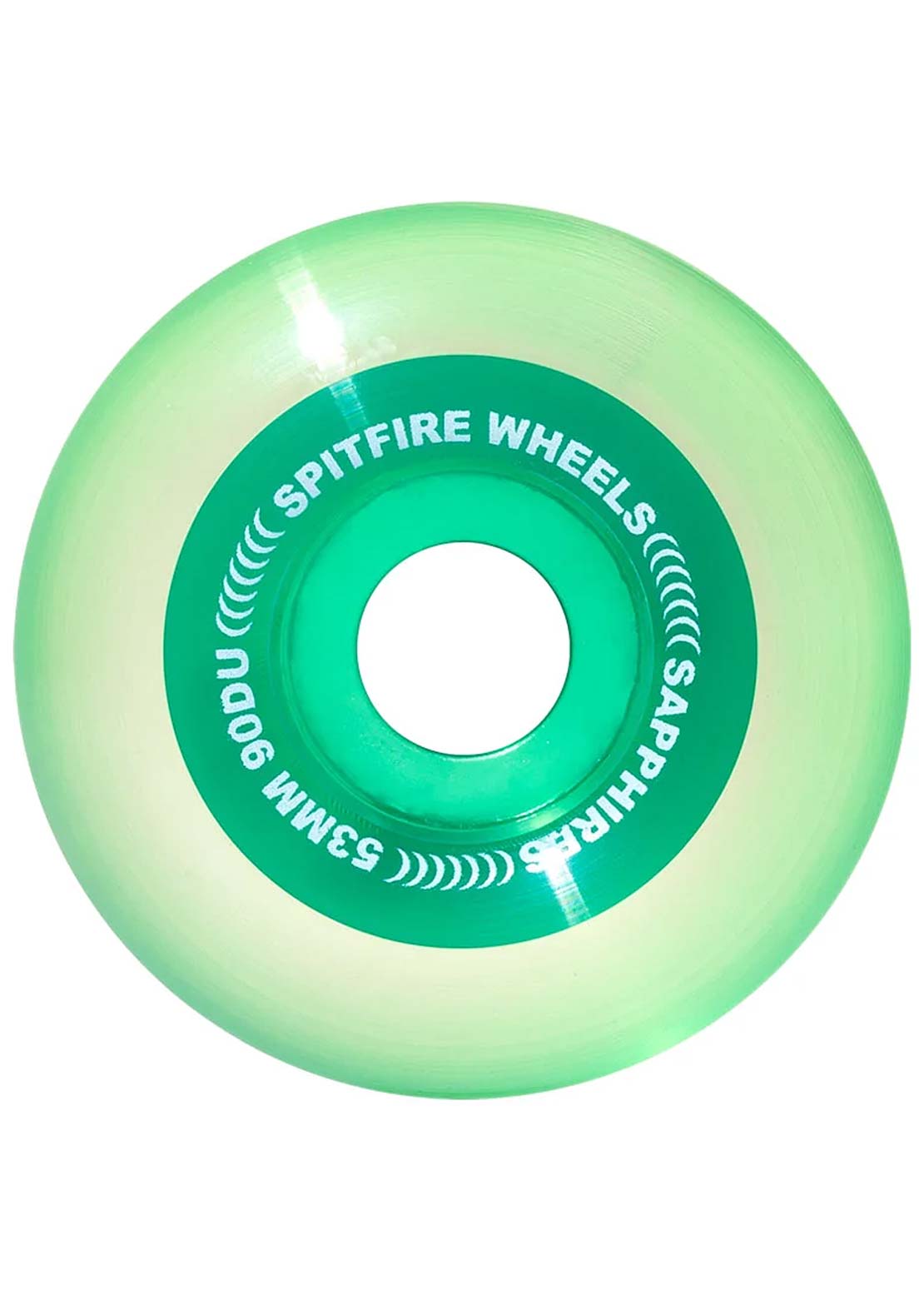 Spitfire Unisex Sapphire Radial Skateboard Wheels Green