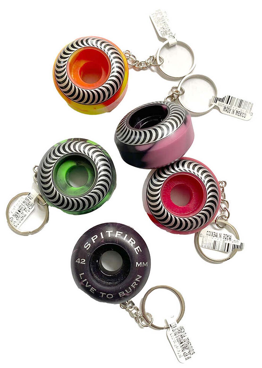 Spitfire Unisex Wheel Keychain