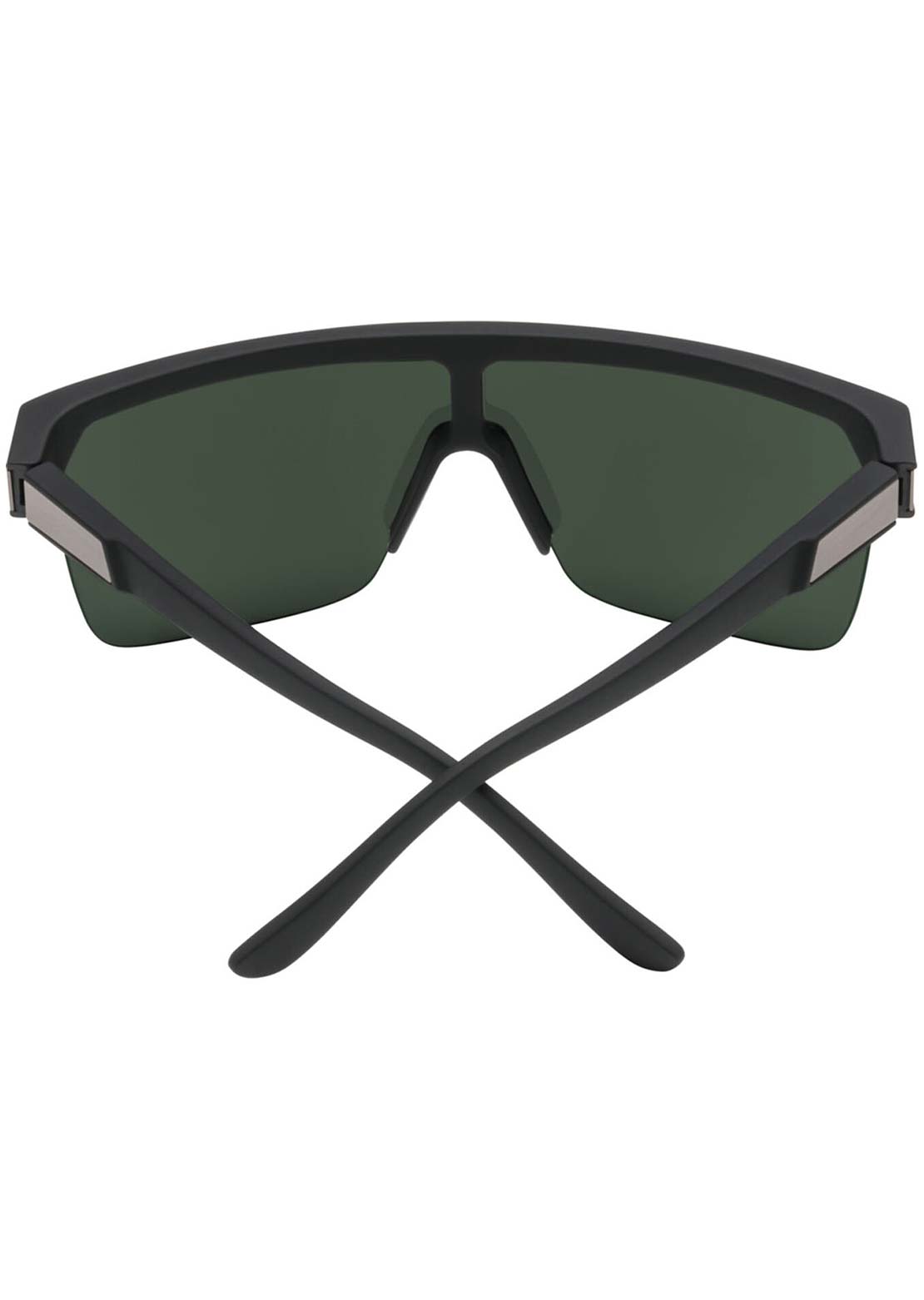SPY Optic Men's Flynn 5050 Sunglasses Matte Black/Happy Gray Green