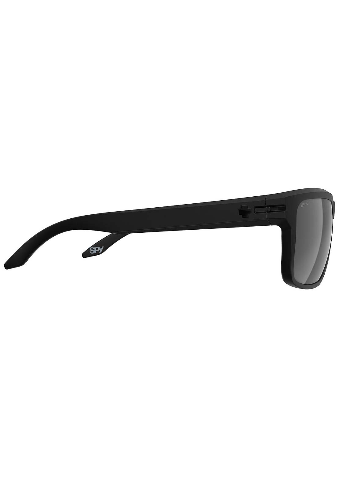 SPY Optic Men's Region ANSI Safety Sunglasses Soft Matte Black/Happy Boost Polar Black Mirror