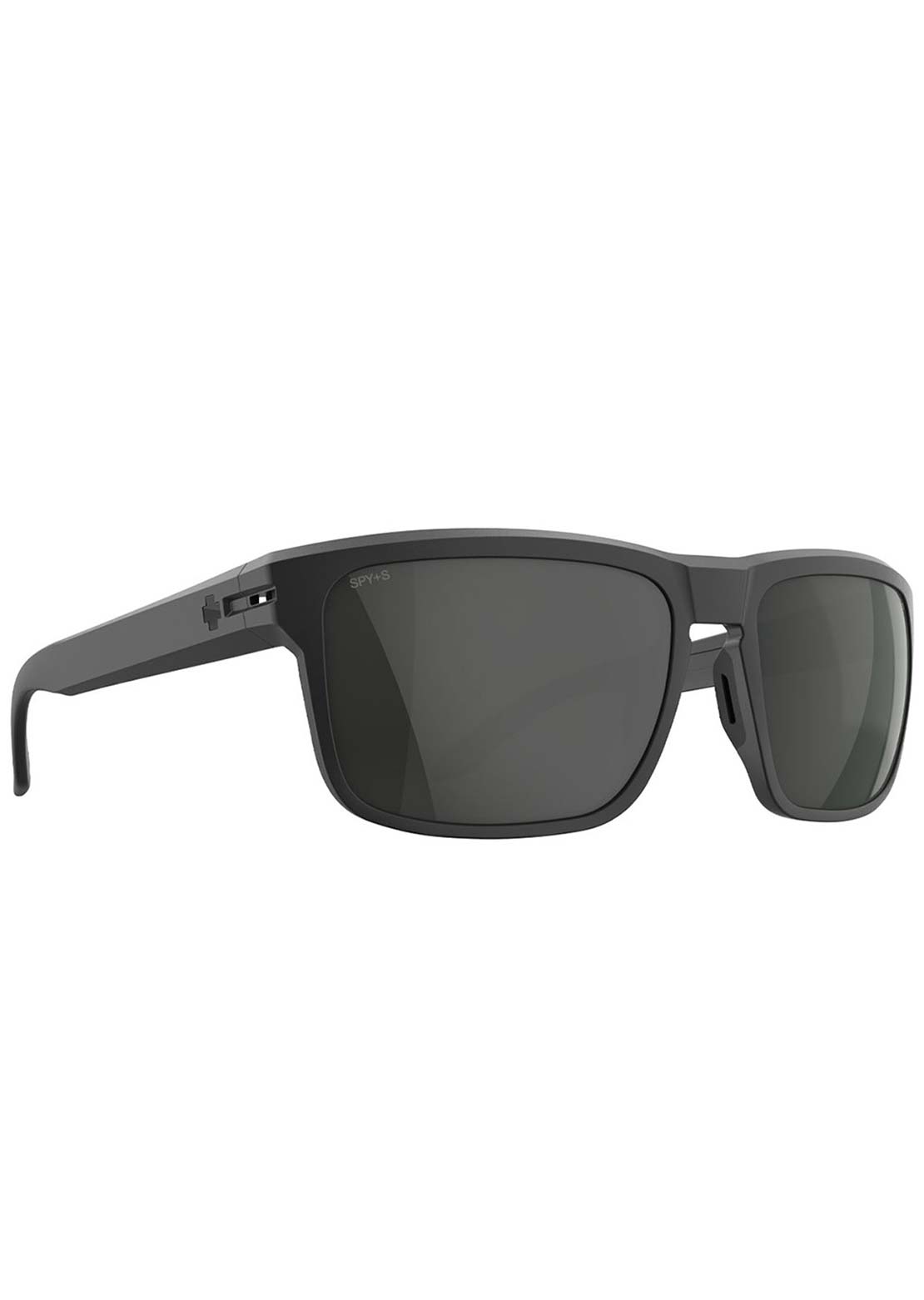 SPY Optic Men's Region ANSI Safety Sunglasses Matte Black/Happy Gray Green Black Mirror