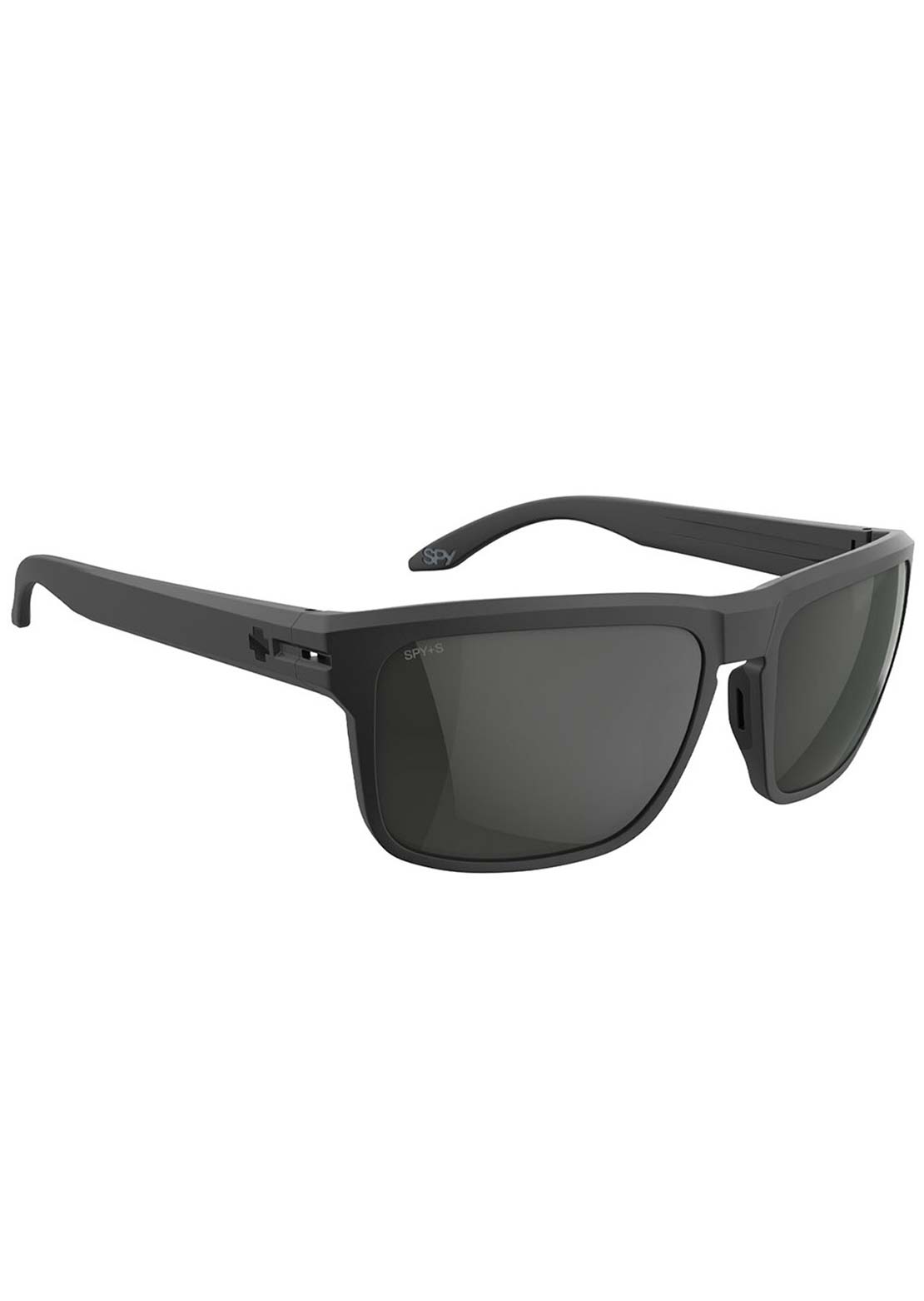 SPY Optic Men's Region ANSI Safety Sunglasses Matte Black/Happy Gray Green Black Mirror