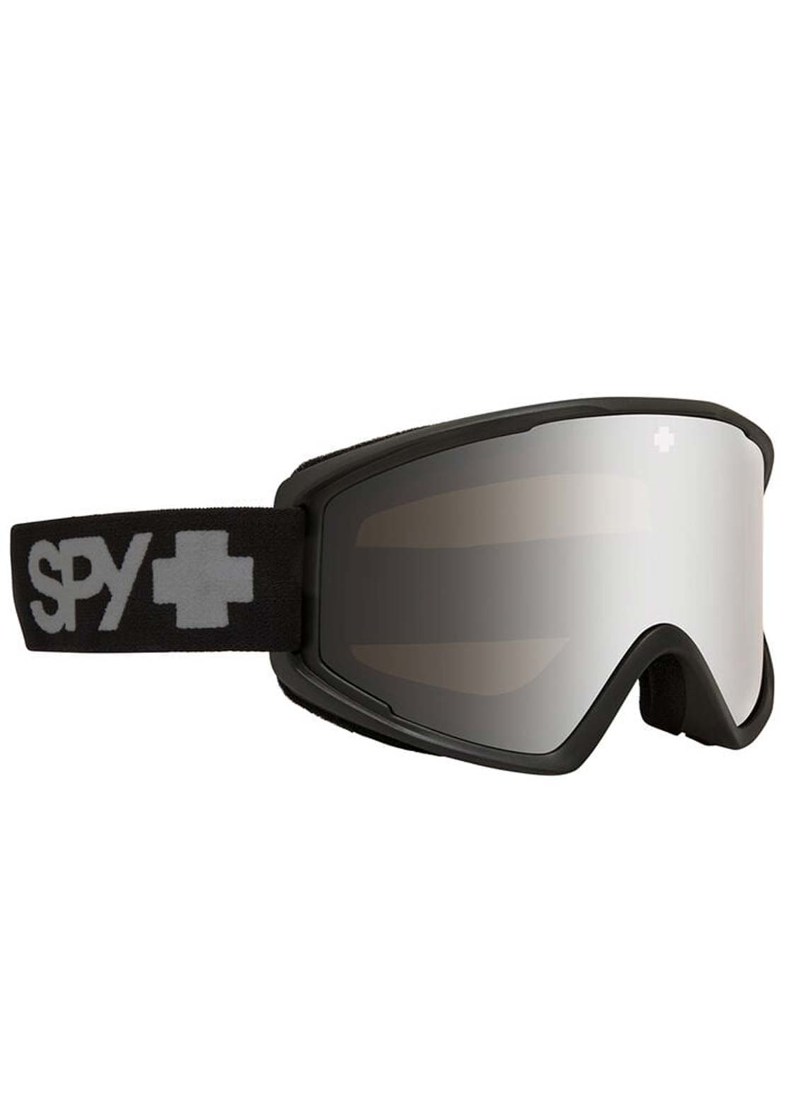 SPY Optic Unisex Crusher Elite Eco Snow Goggles Matte Black/Silver Mirror
