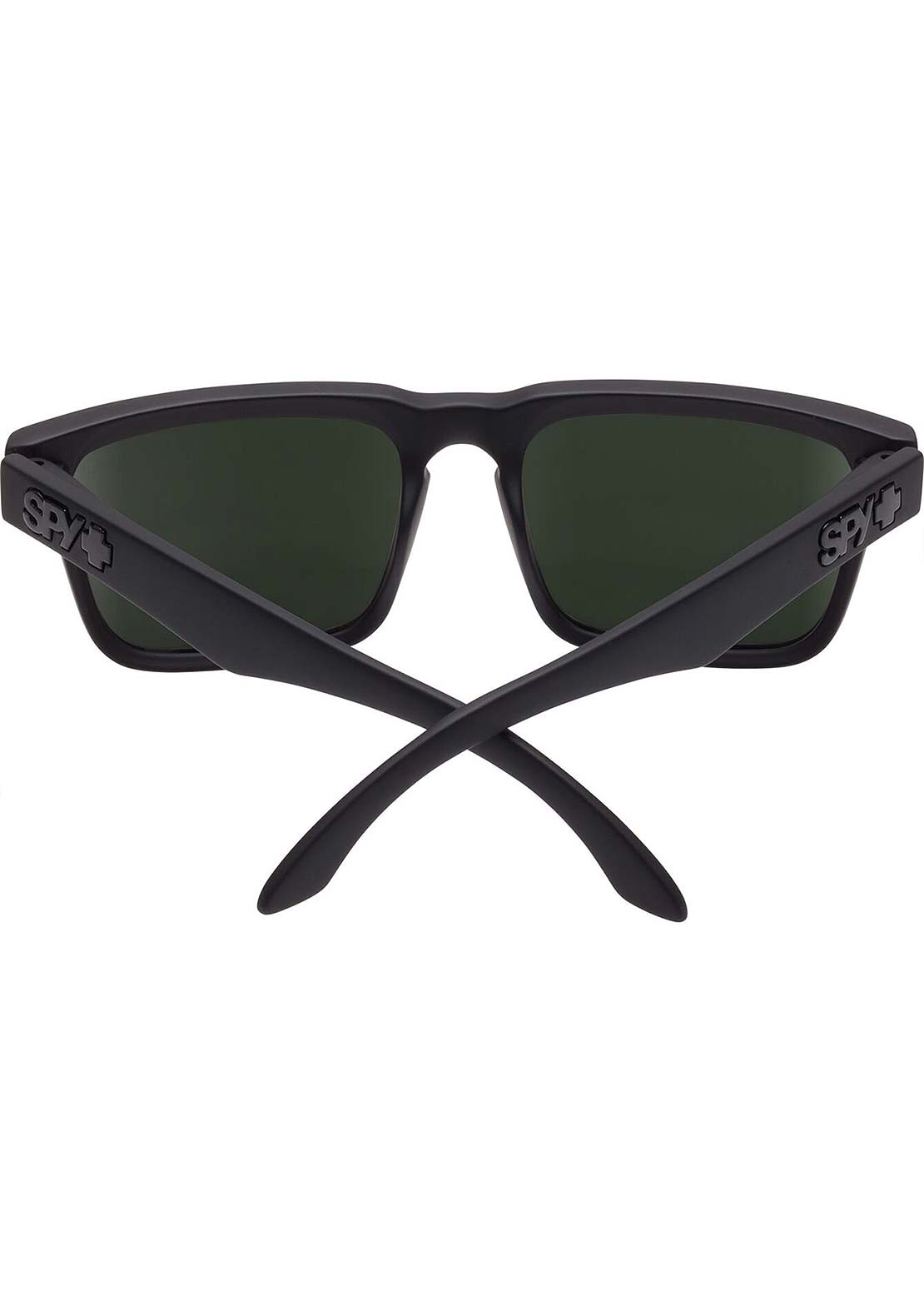 SPY Optic Unisex Helm Sunglasses Black/Happy Gray Green