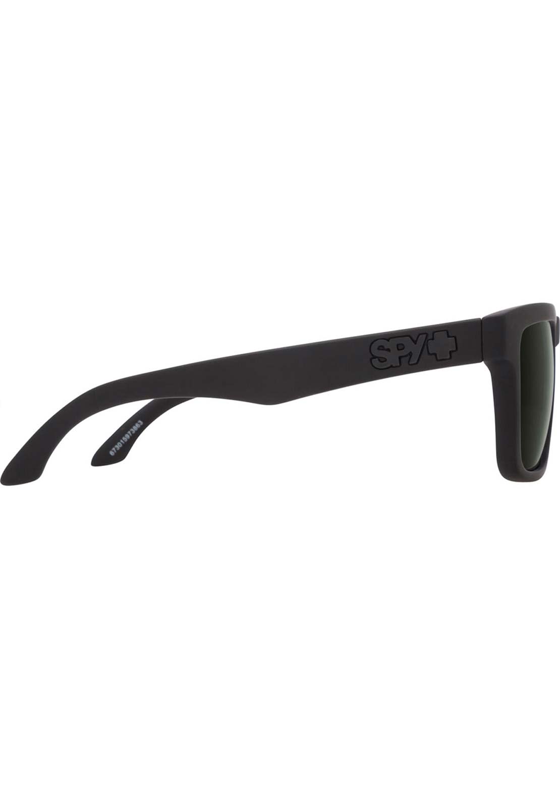SPY Optic Unisex Helm Sunglasses Black/Happy Gray Green