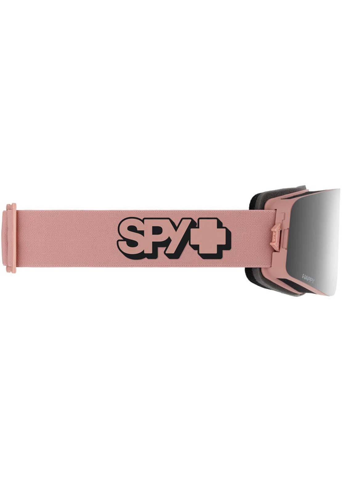 SPY Optic Unisex Marauder SE Snow Goggles Dusty Pink/Happy Bronze Platinum Mirror + Happy LL Persimmon Silver Mirror
