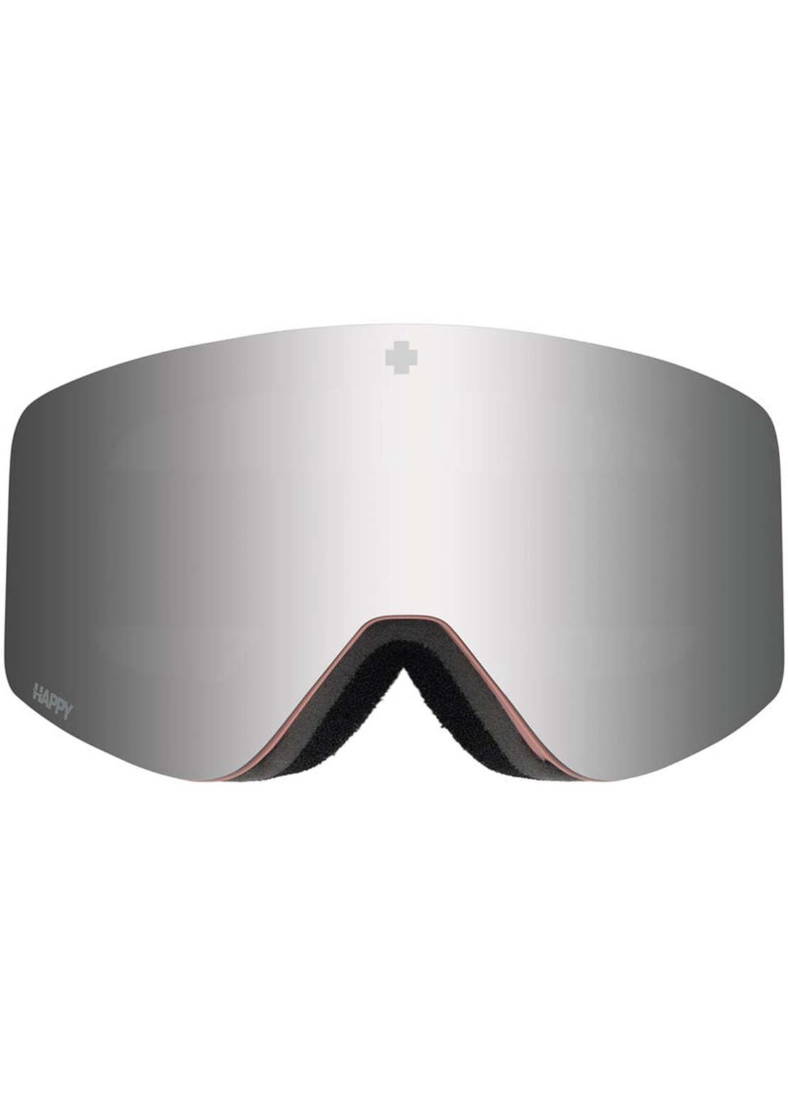 SPY Optic Unisex Marauder SE Snow Goggles Dusty Pink/Happy Bronze Platinum Mirror + Happy LL Persimmon Silver Mirror