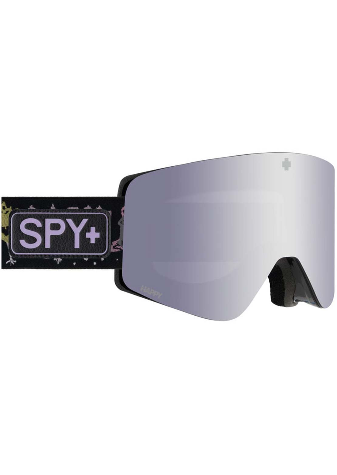 SPY Optic Unisex Marauder SE Snow Goggles Snowcatz/Happy Bronze Pink Platinum Mirror + Happy LL Persimmon Silver Mirror