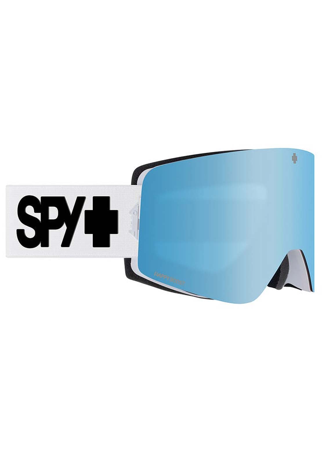 SPY Optic Unisex Marauder Snow Goggles Everwhite/Happy Boost Ice Blue Mirror + HB LL Coral