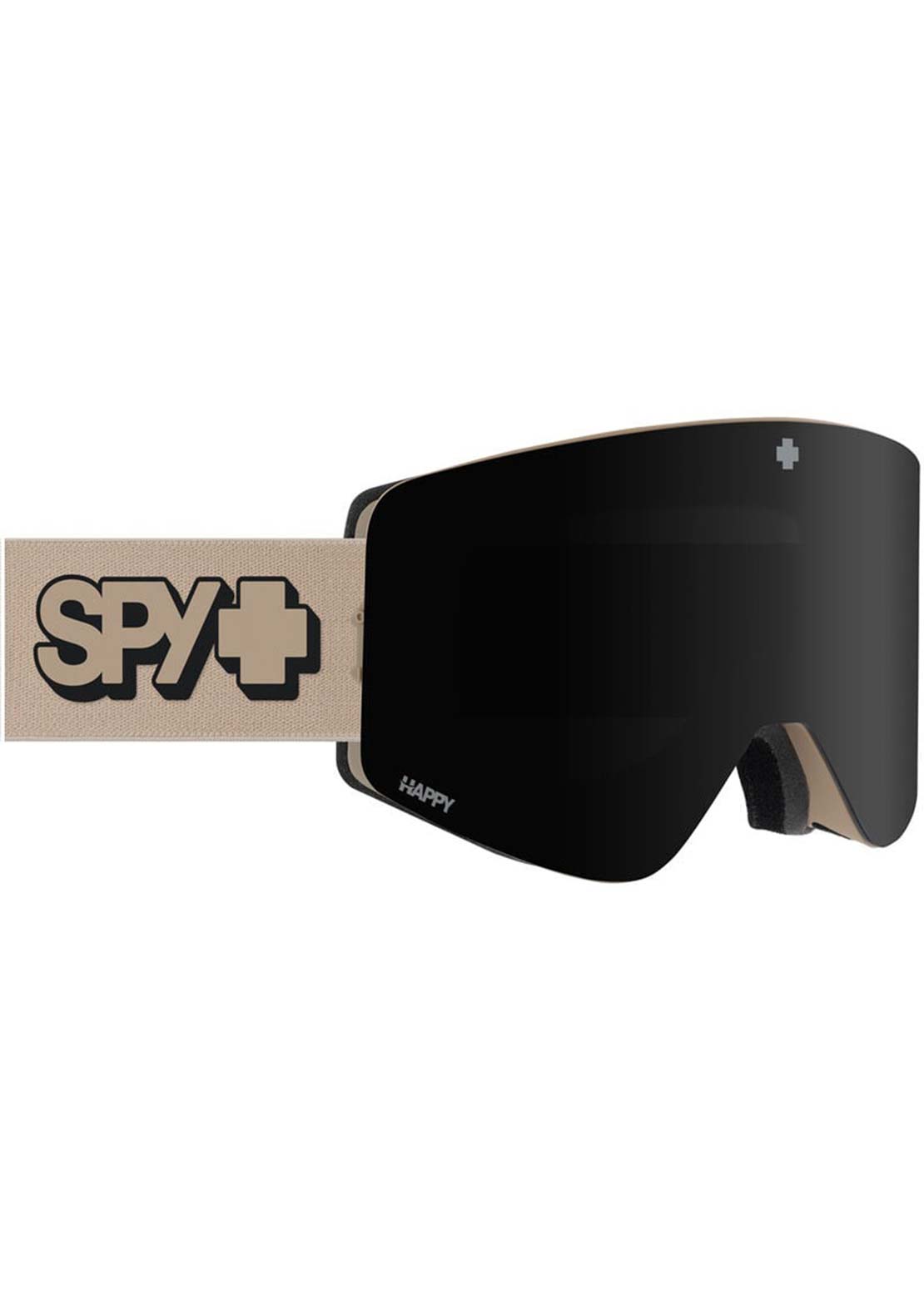 SPY Optic Unisex Marauder Snow Goggles Tan/Happy Gray Green Black Mirror + Happy LL Persimmon Silver Mirror