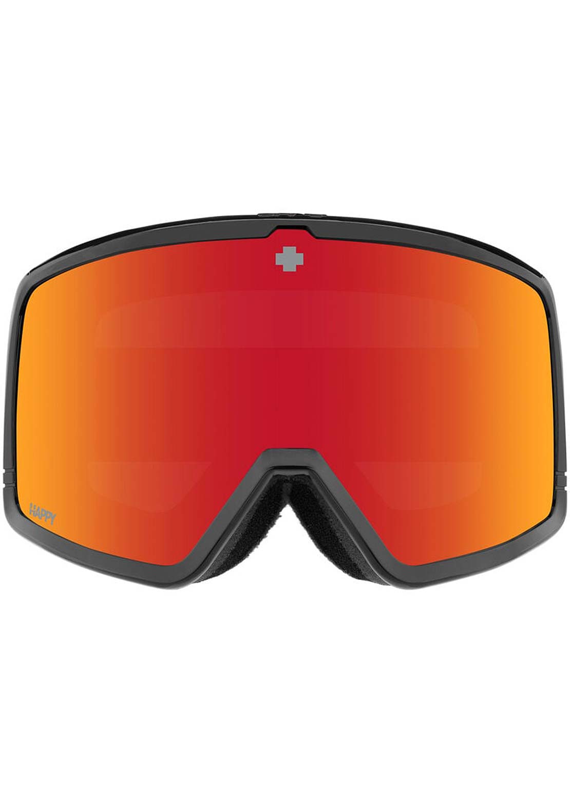 SPY Optic Unisex Megalith Snow Goggles Redline/Happy ML Rose Red Mirror + Happy LL Yellow