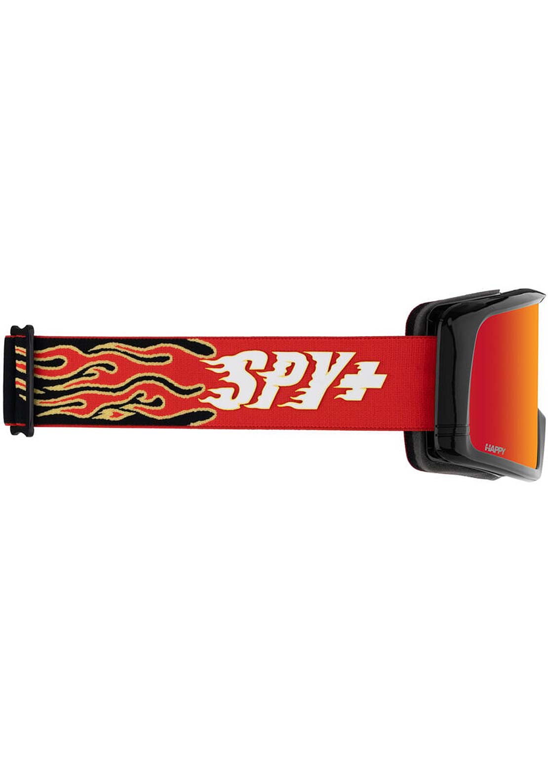 SPY Optic Unisex Megalith Snow Goggles Redline/Happy ML Rose Red Mirror + Happy LL Yellow