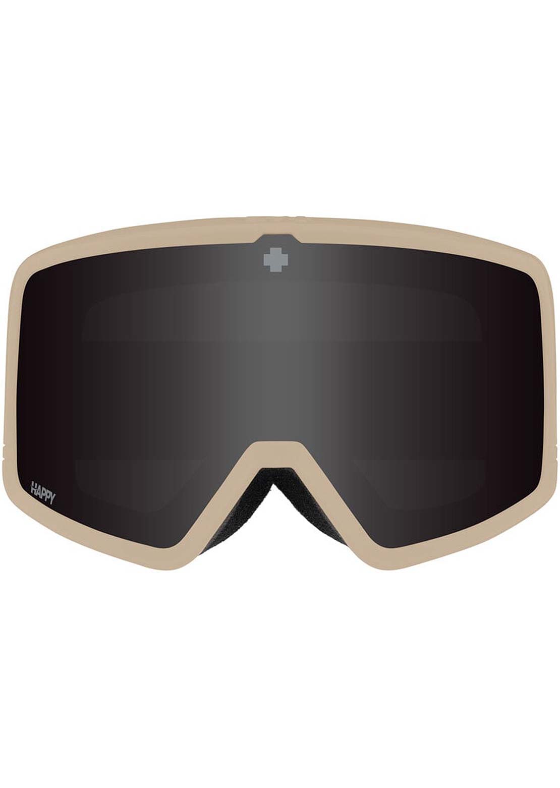 SPY Optic Unisex Megalith Snow Goggles Tan/Happy ML Rose Black Mirror + Happy LL Yellow