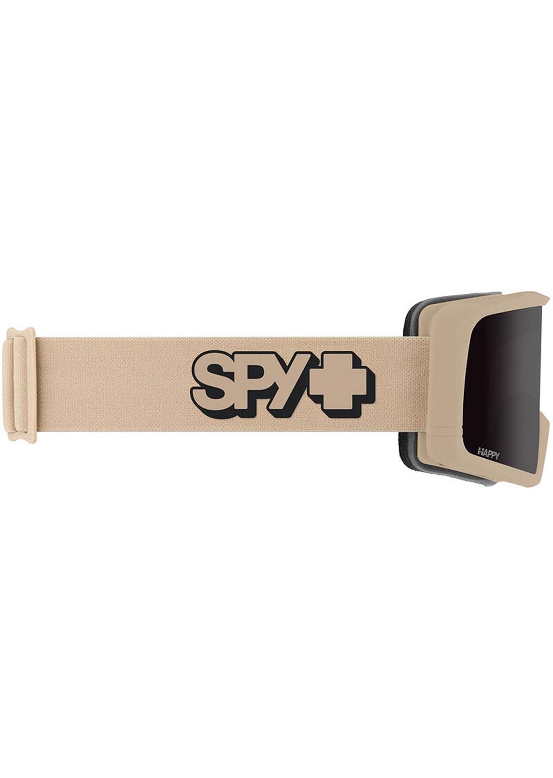 SPY Optic Unisex Megalith Snow Goggles Tan/Happy ML Rose Black Mirror + Happy LL Yellow