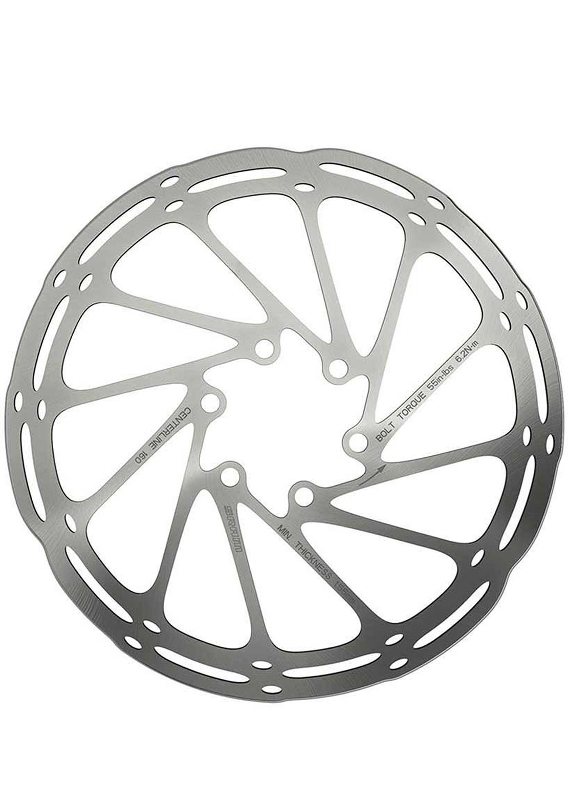 SRAM Centerline 6-Bolt Rounded Rotor - 200mm