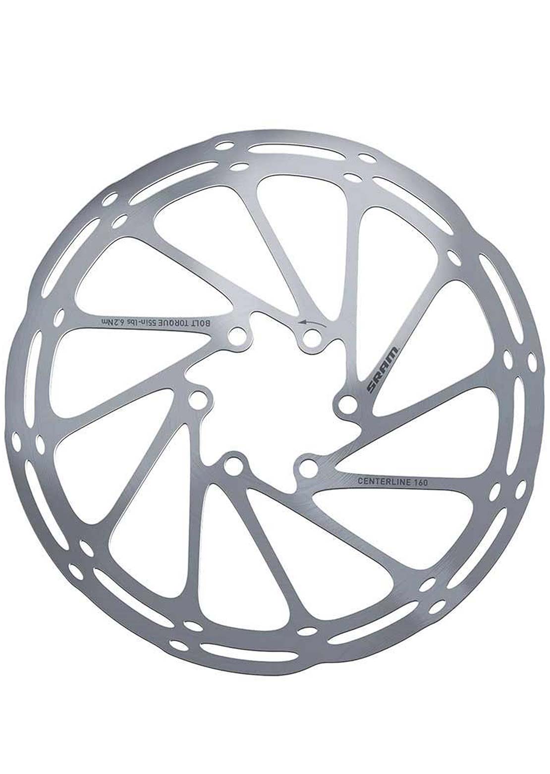 SRAM Centerline 6-Bolt Rounded Rotor - 220mm