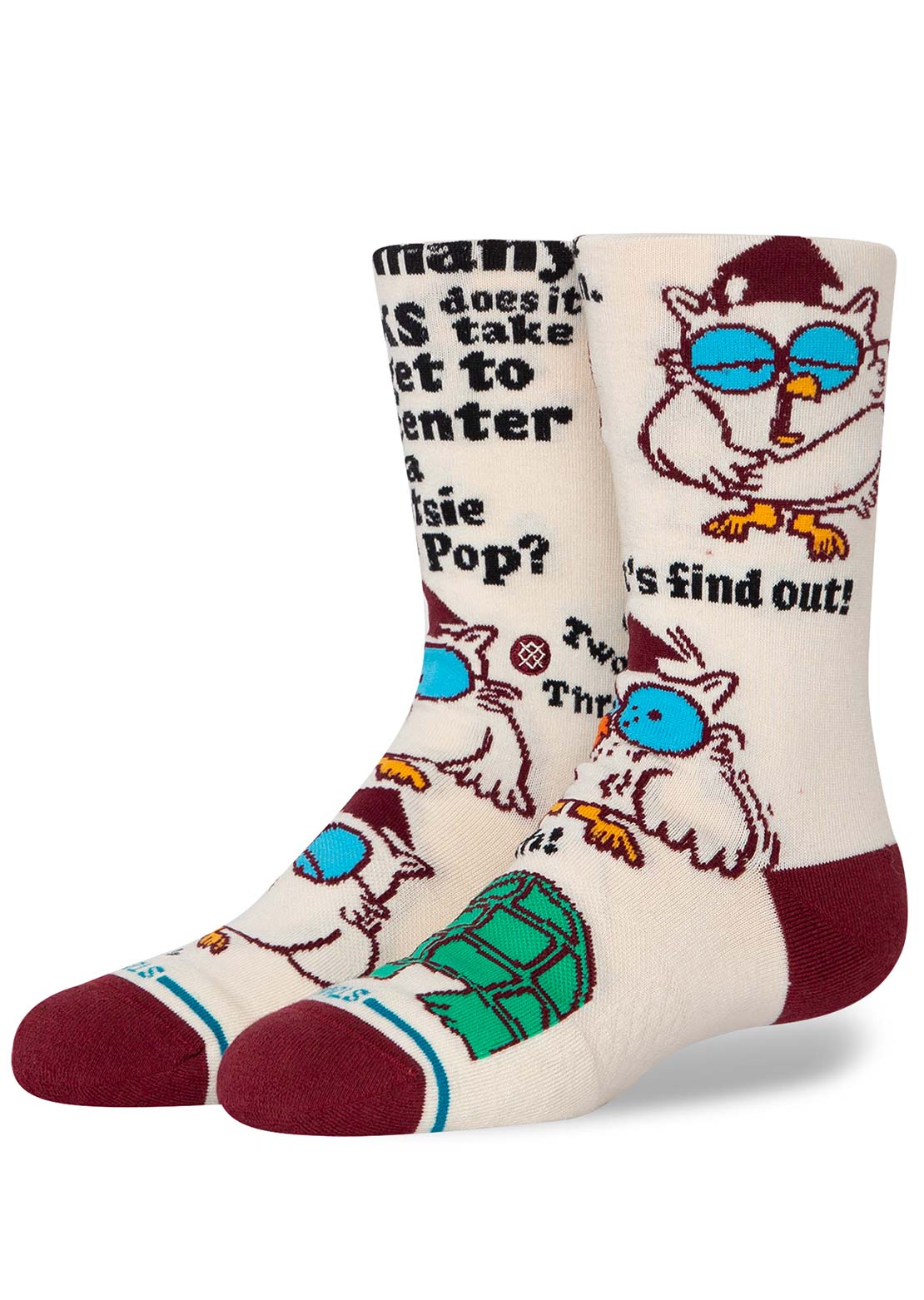 Stance Junior BRPA MR Owl Socks Canvas