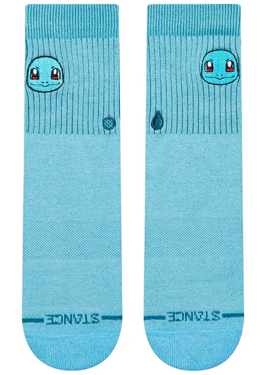Stance Junior BRPA Squirtle Crew Socks Blue