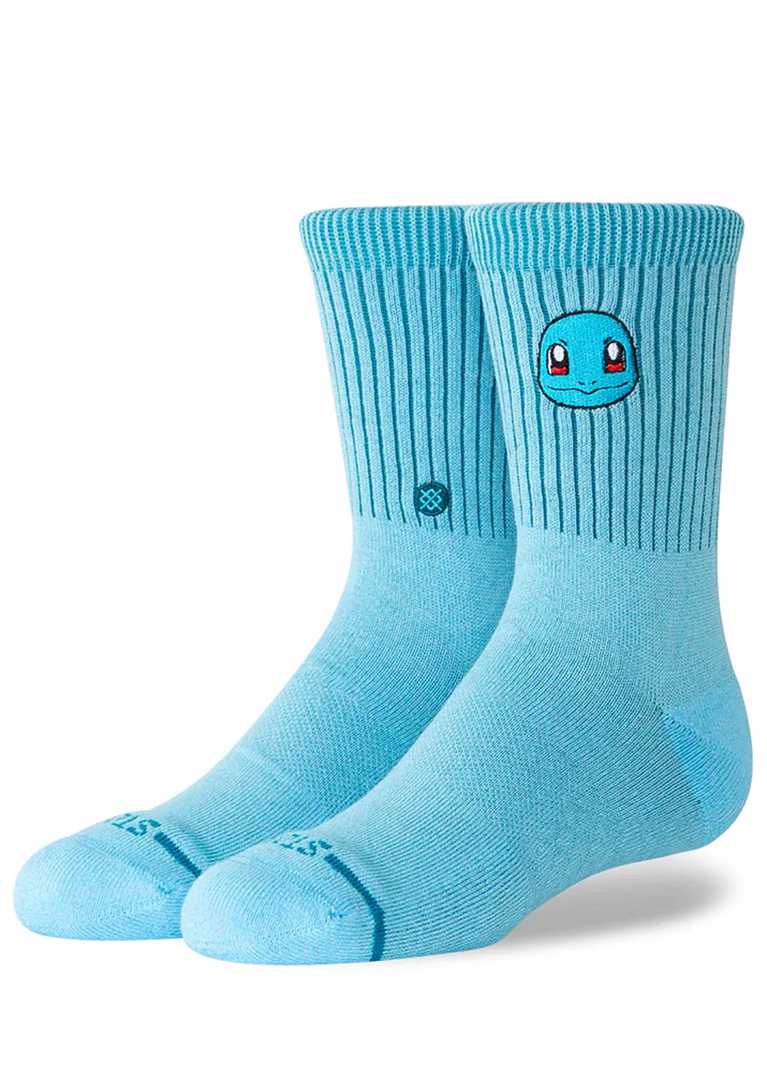 Stance Junior BRPA Squirtle Crew Socks Blue
