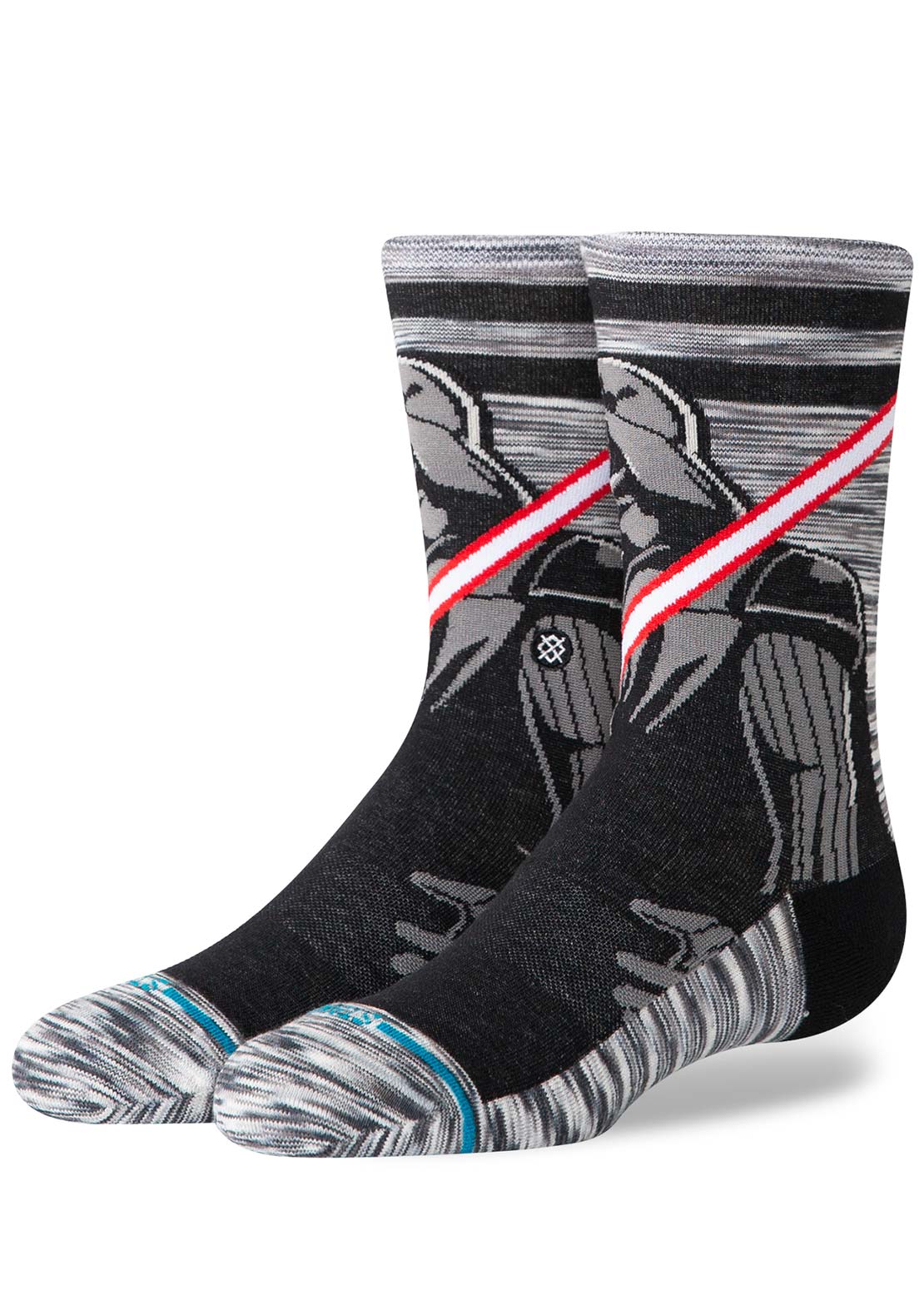Stance Junior Lufm Darth Crew Socks Black
