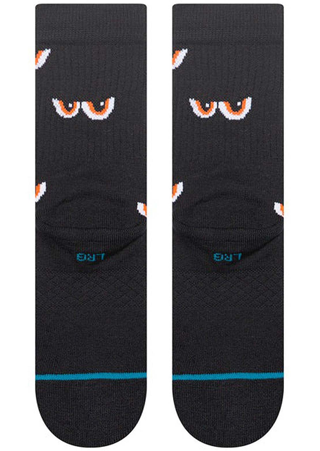 Stance Junior Neighborly Crew Socks Black