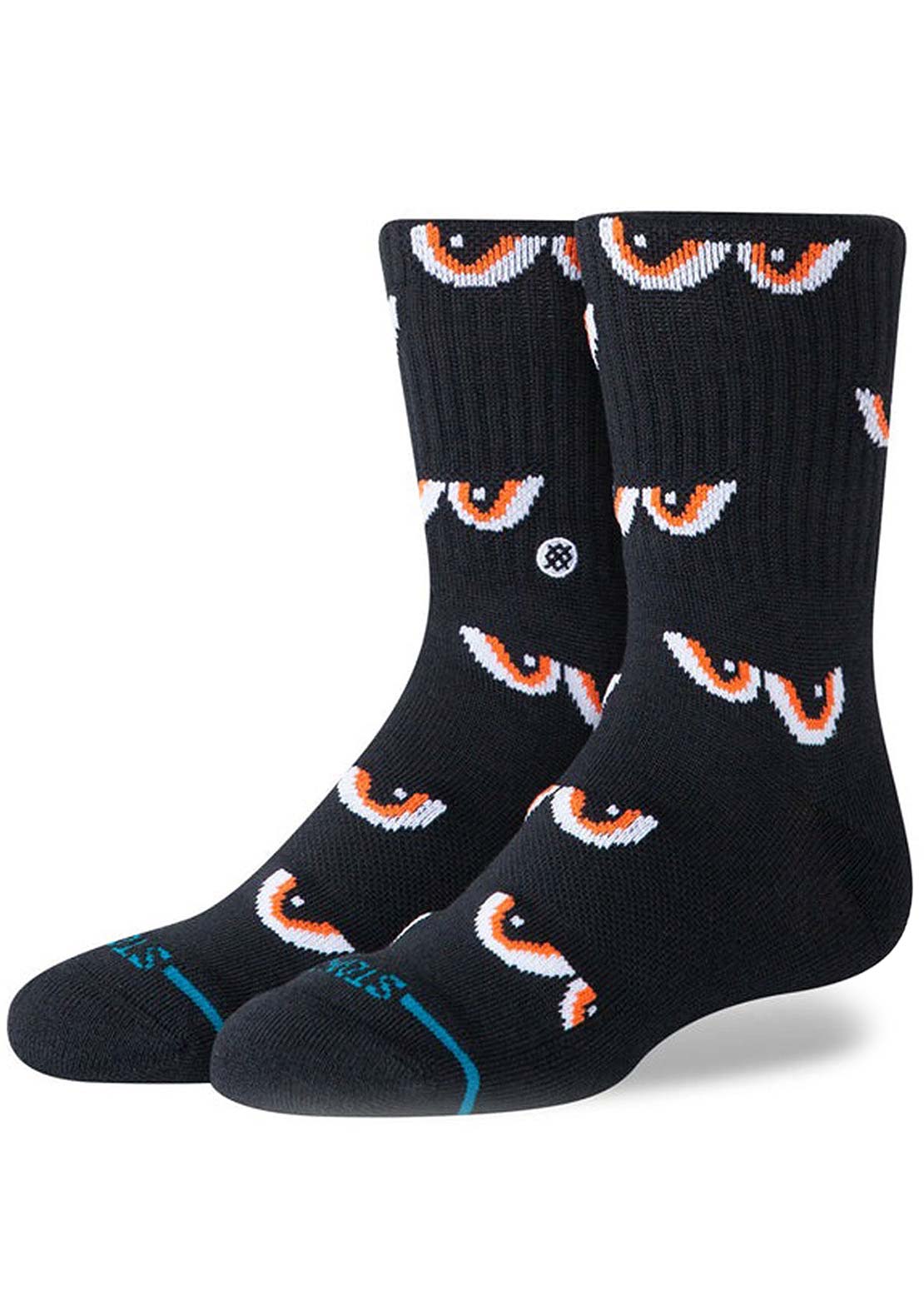 Stance Junior Neighborly Crew Socks Black