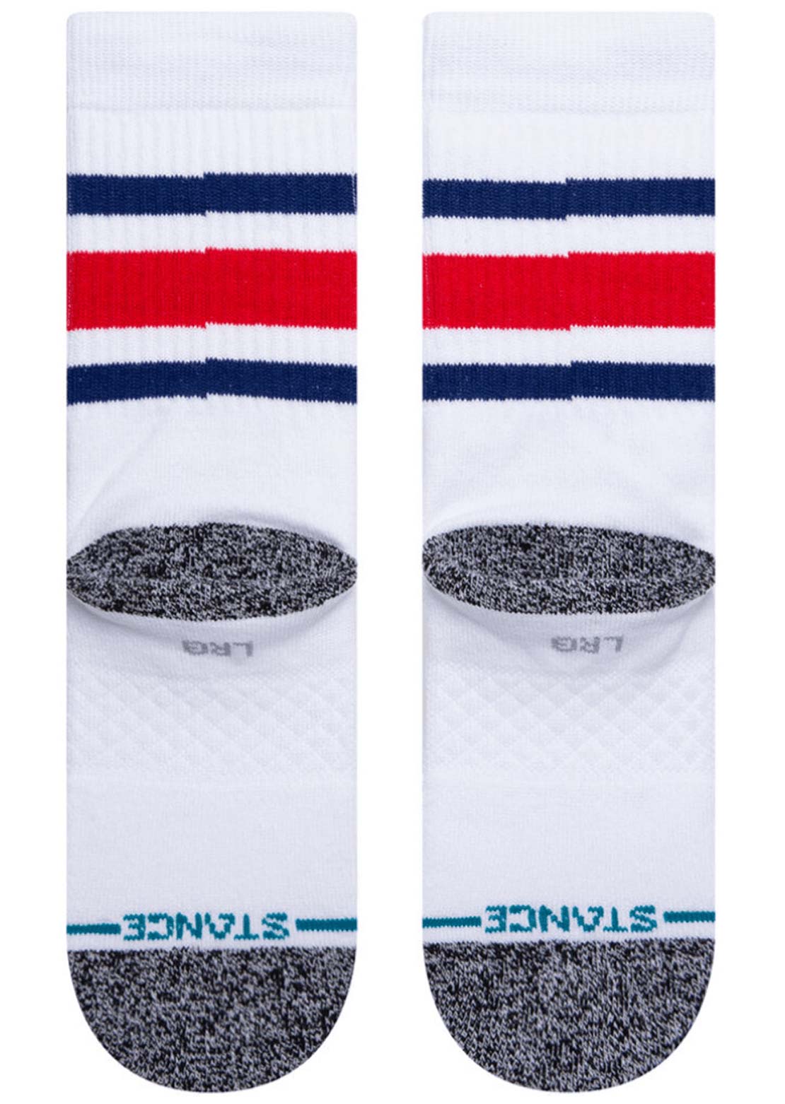 Stance Junior Staples Boyd Socks White/Blue