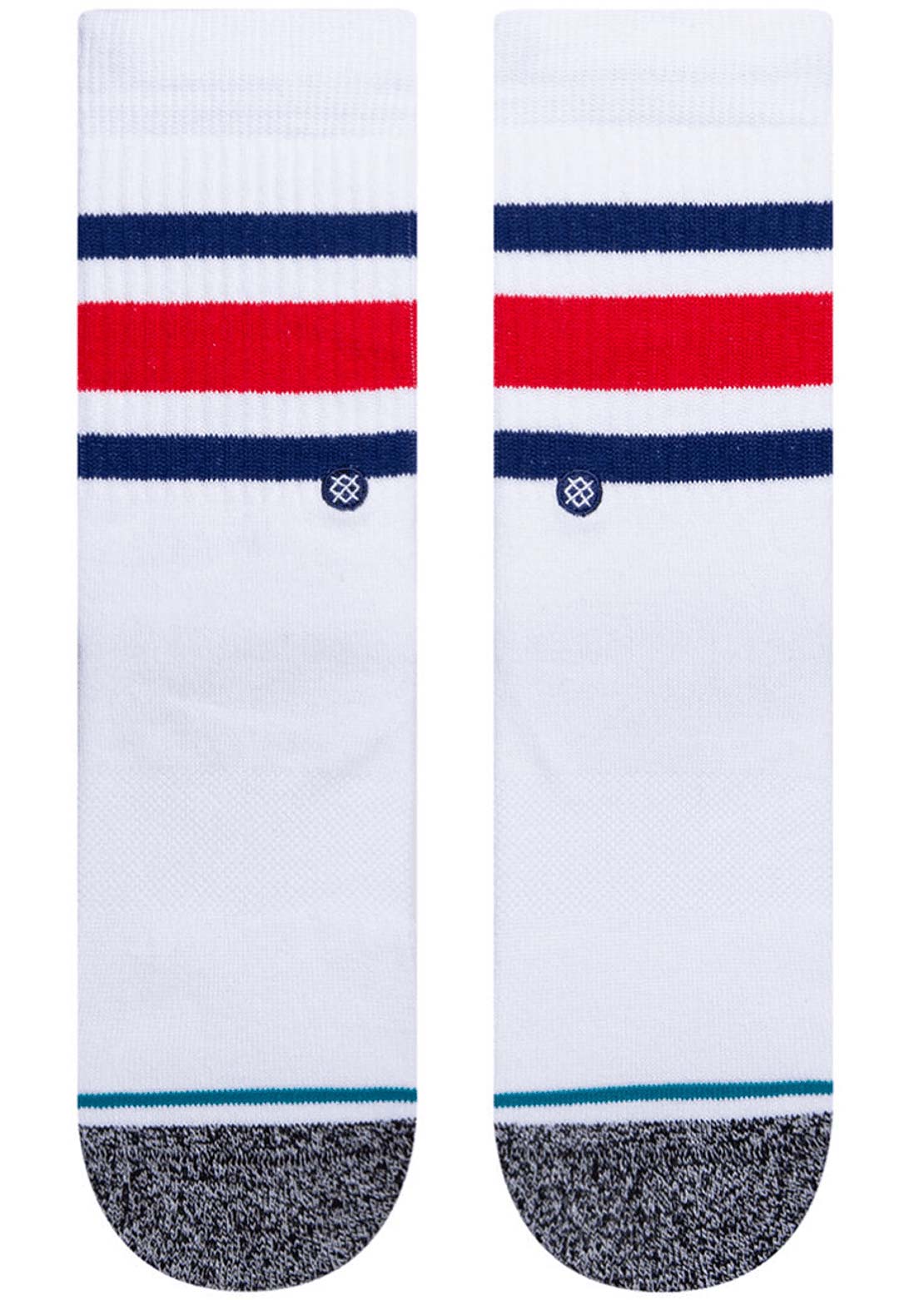 Stance Junior Staples Boyd Socks White/Blue