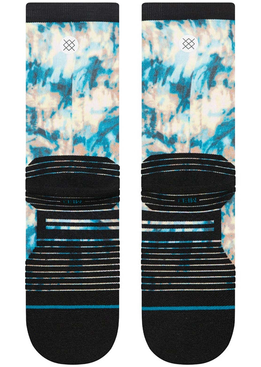 Stance Run Serengeti Lt Crew Socks Teal