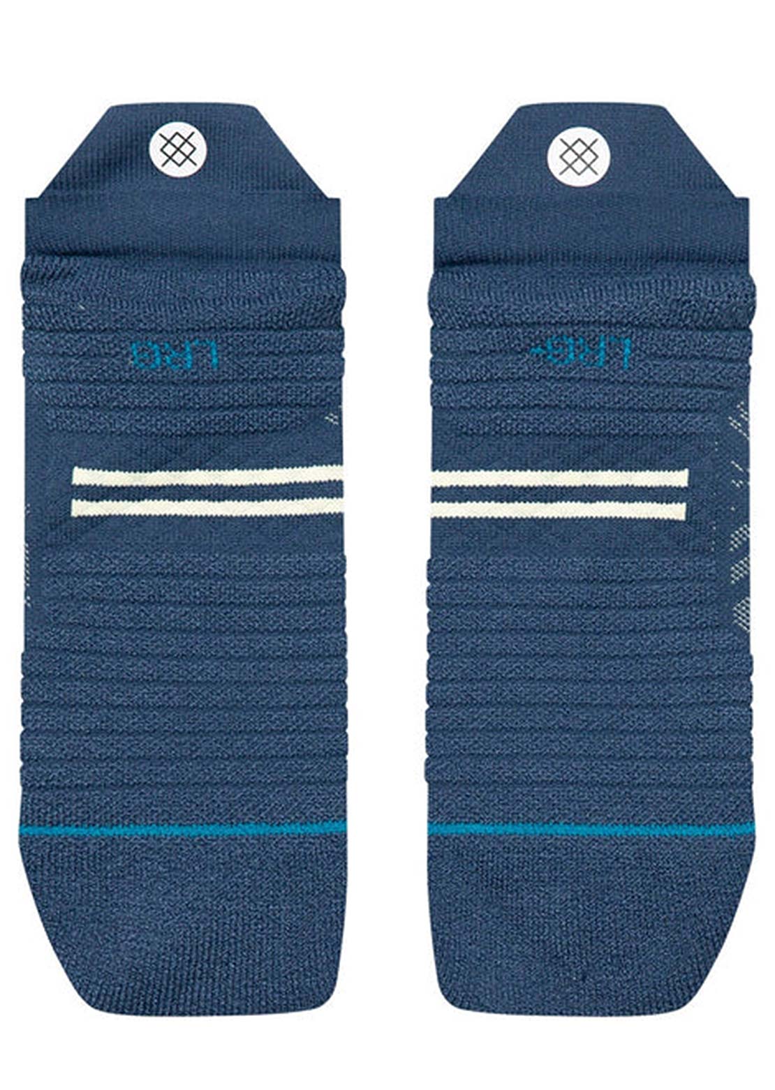Stance Unisex Athl Flora Scan Mid Tab Socks Deep Teal
