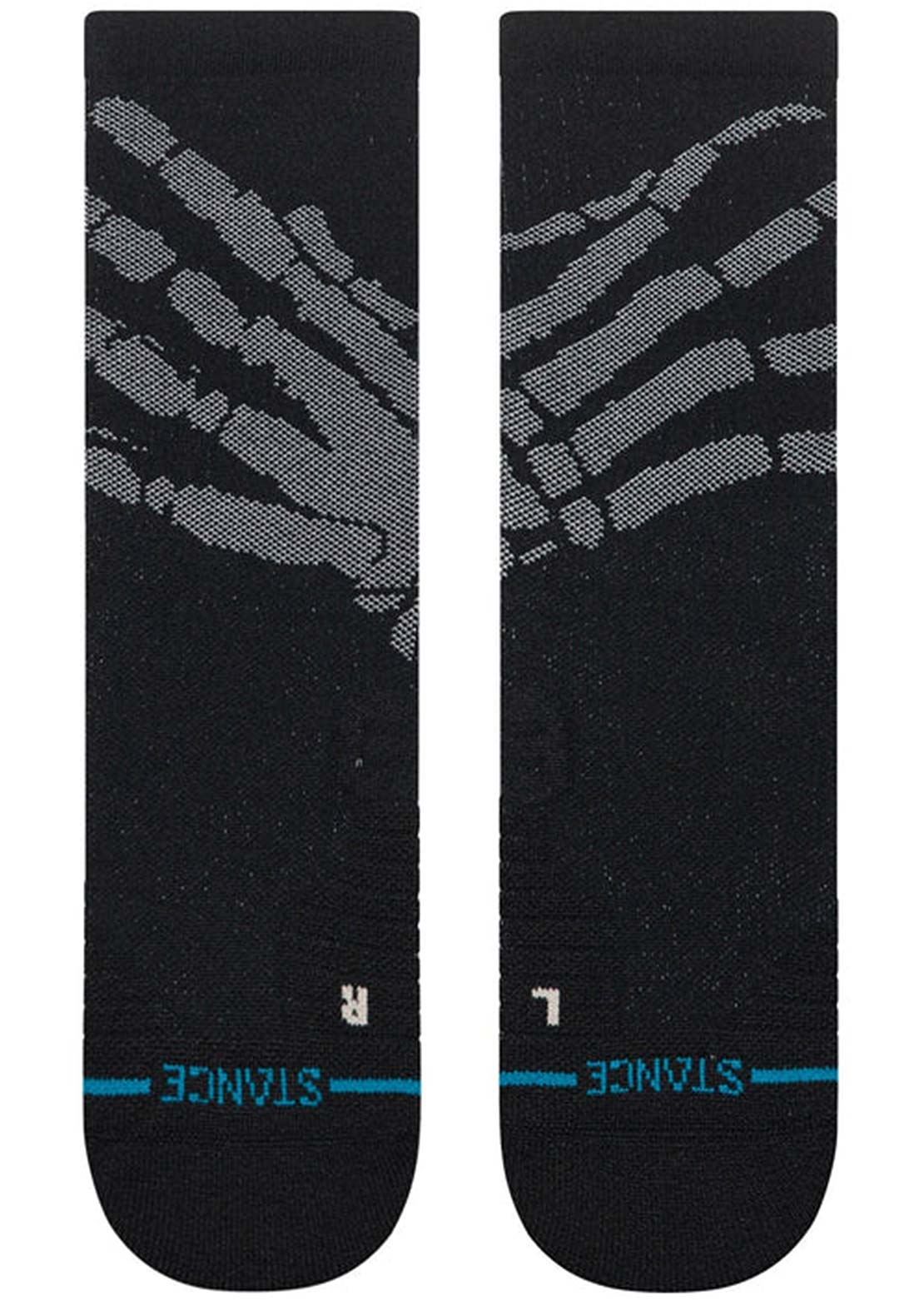 Stance Unisex ATHL Mupa Hands X Crew Socks Black