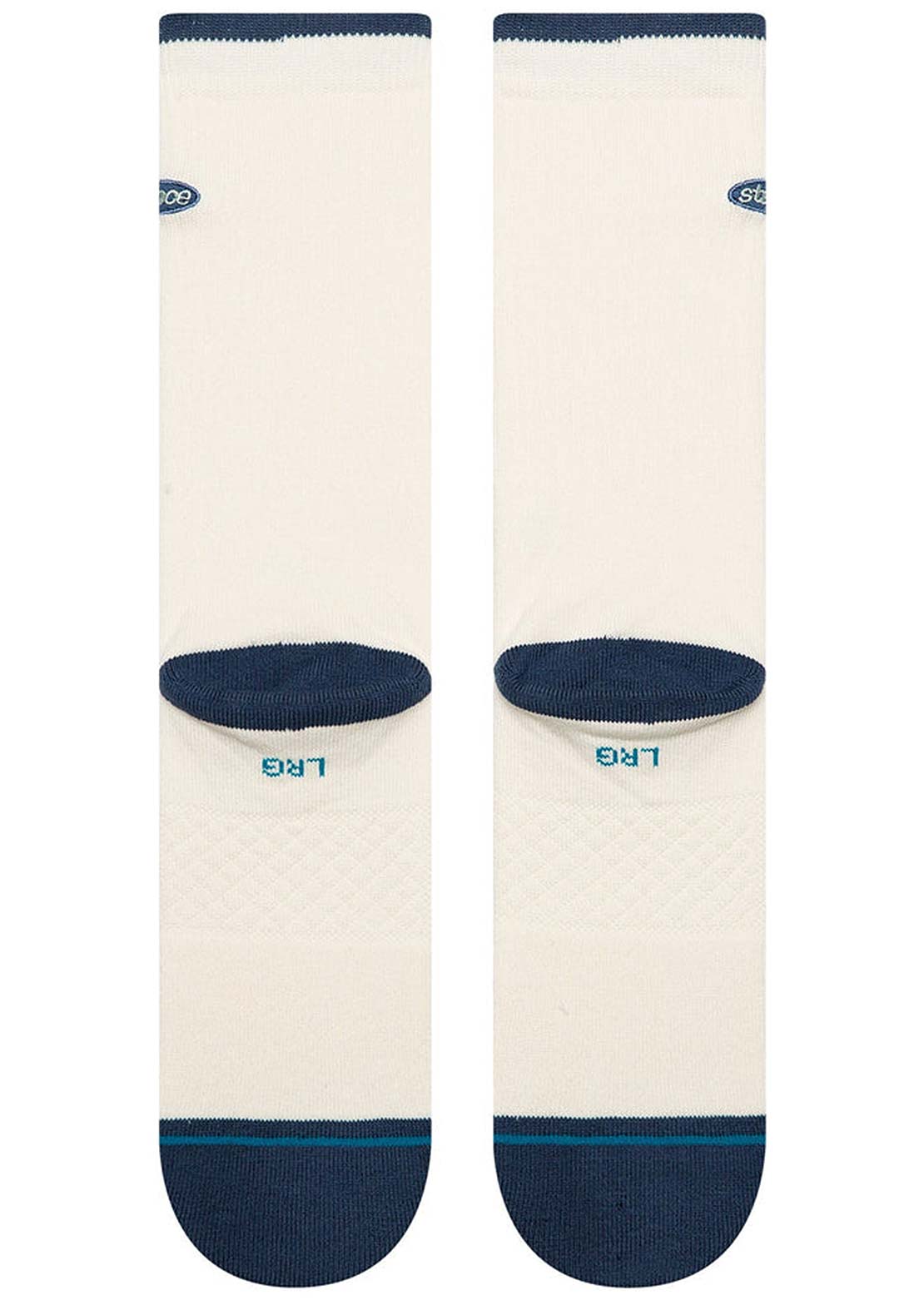 Stance Unisex Blurred Crew Socks Canvas