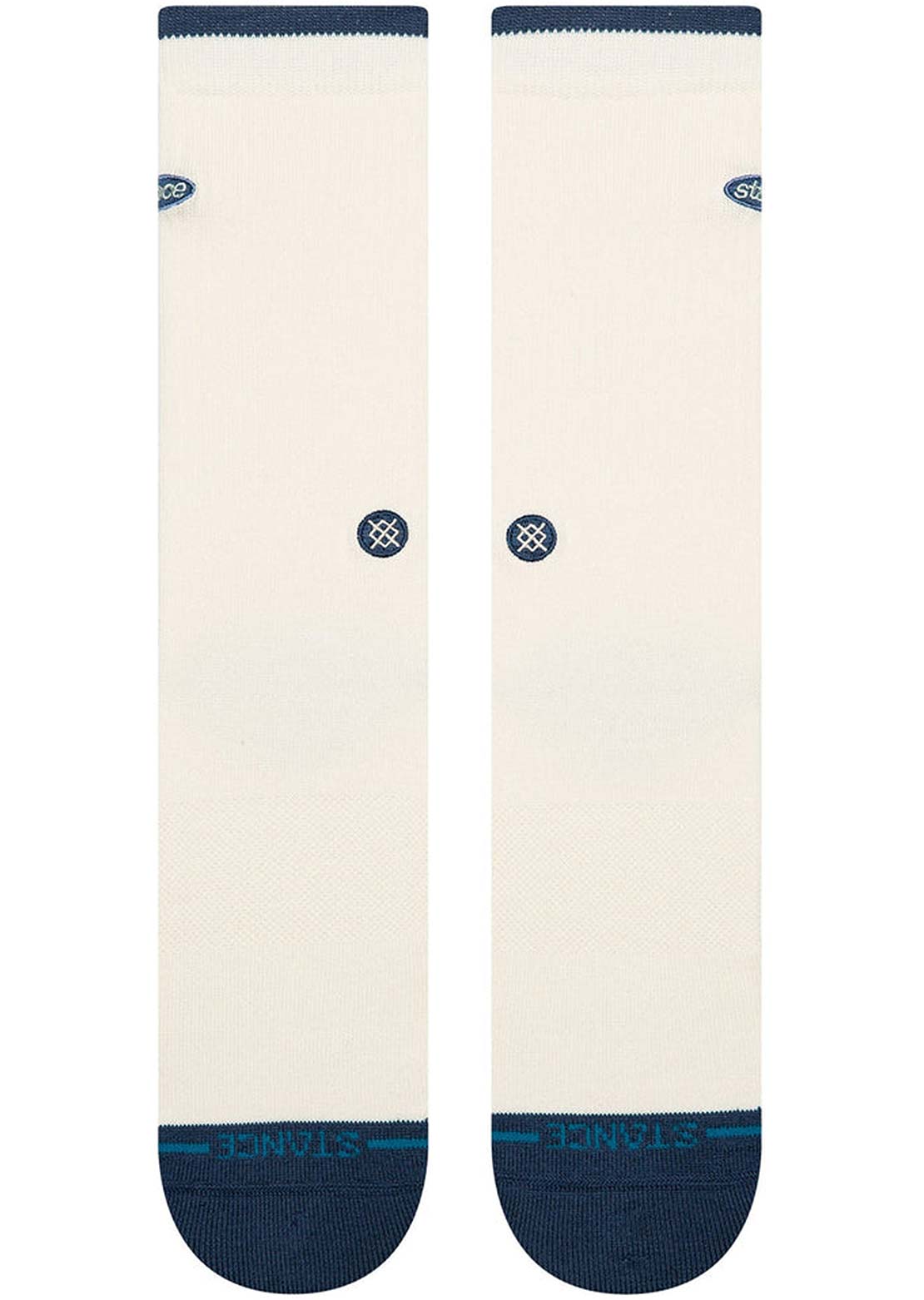 Stance Unisex Blurred Crew Socks Canvas