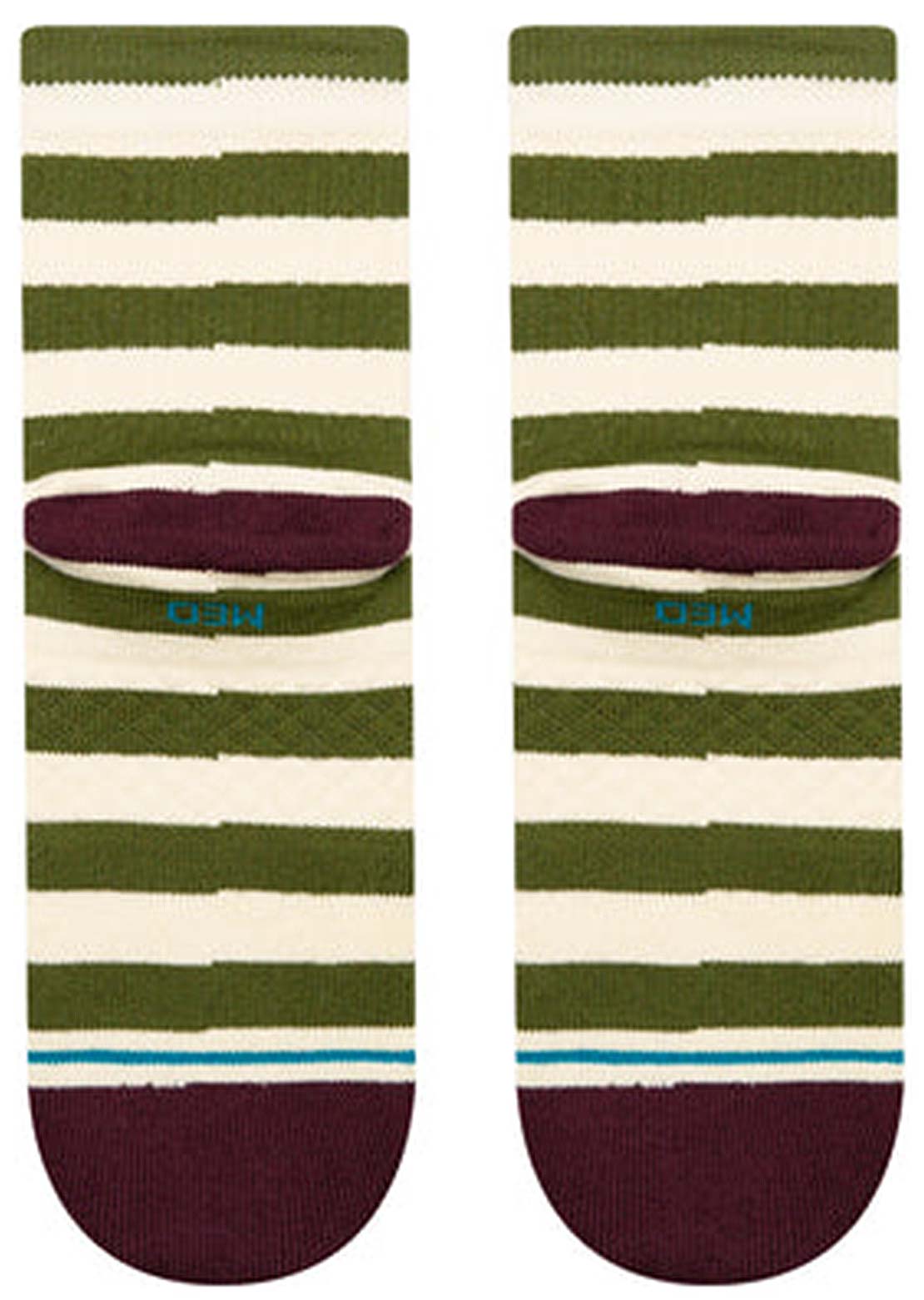 Stance Unisex Breton Quarter Socks