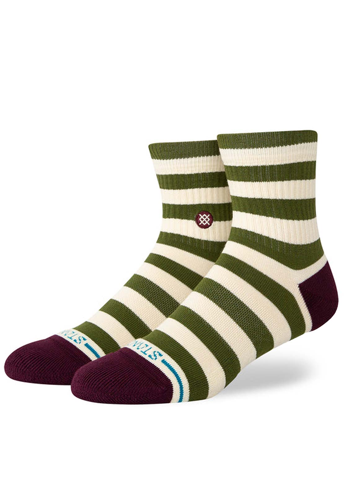 Stance Unisex Breton Quarter Socks