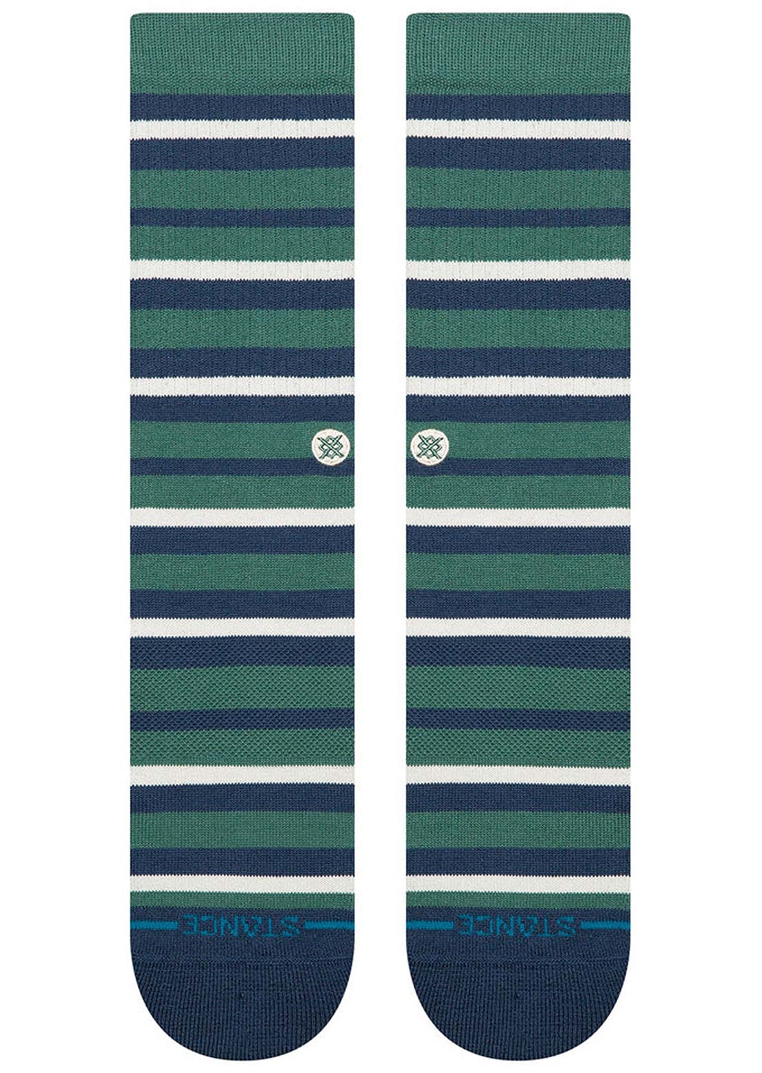 Stance Unisex Brett Crew Socks Teal