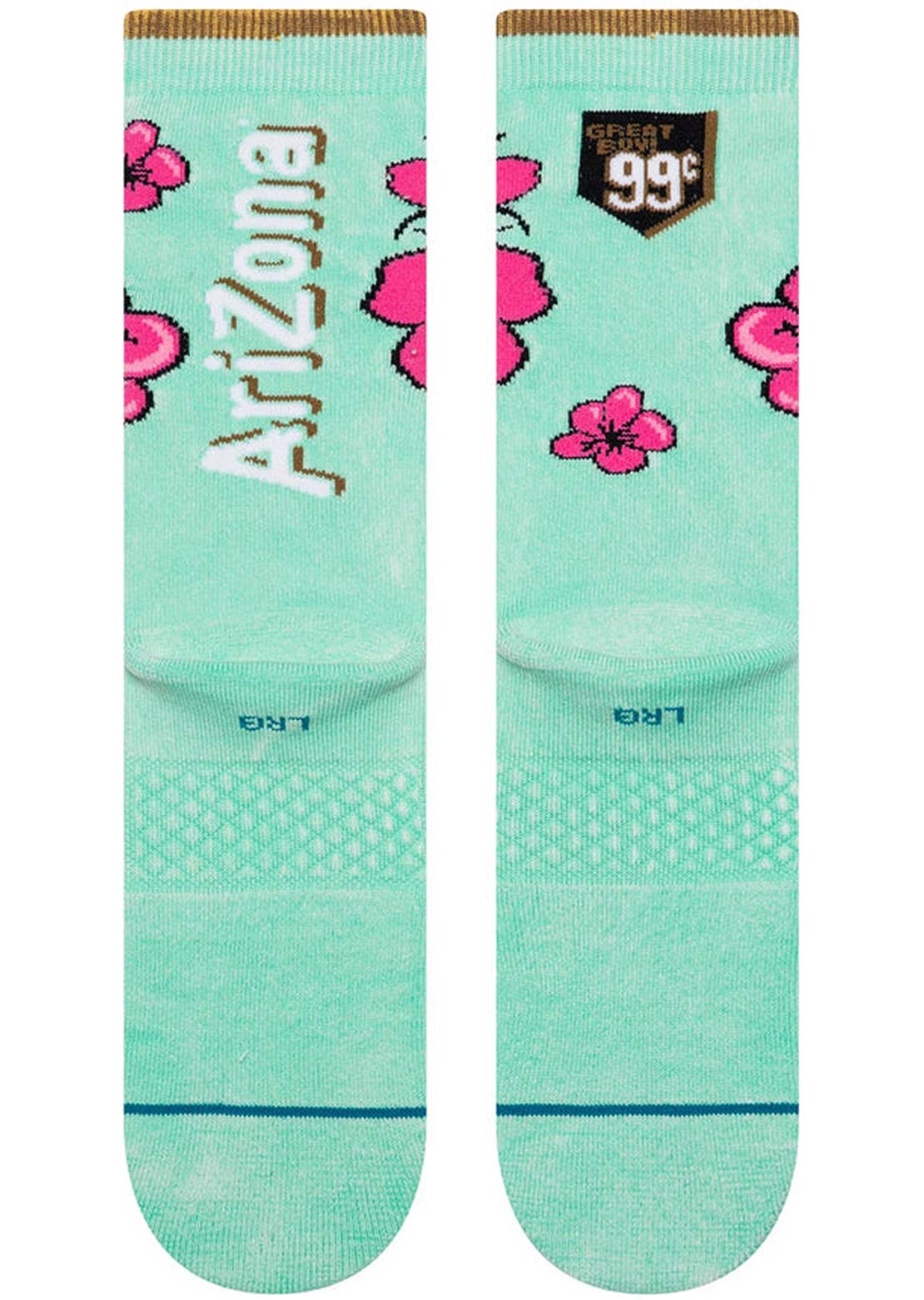 Stance Unisex Brpa 99 Cents Crew Socks Jade