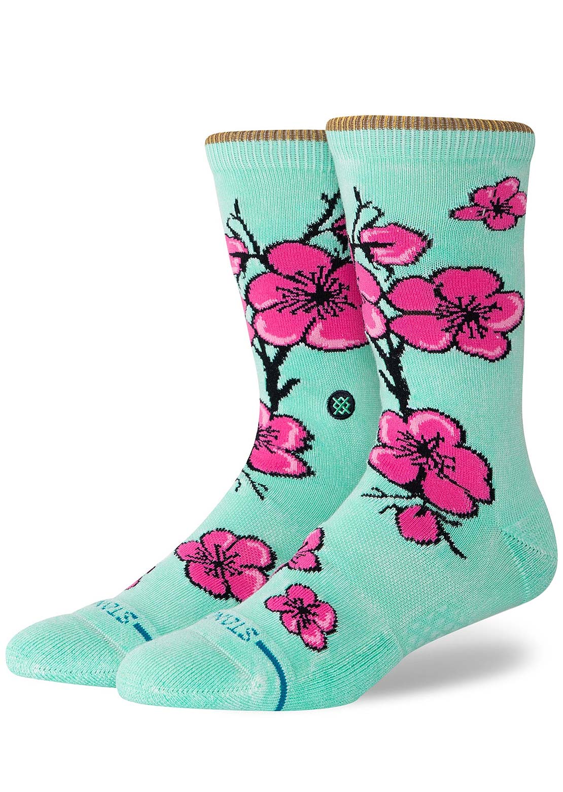 Stance Unisex Brpa 99 Cents Crew Socks Jade