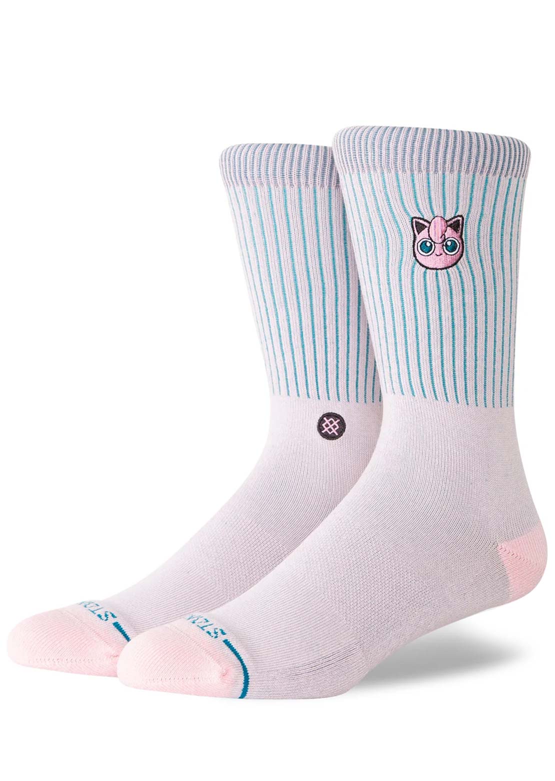 Stance Unisex BRPA Jigglypuff Crew Socks Pink