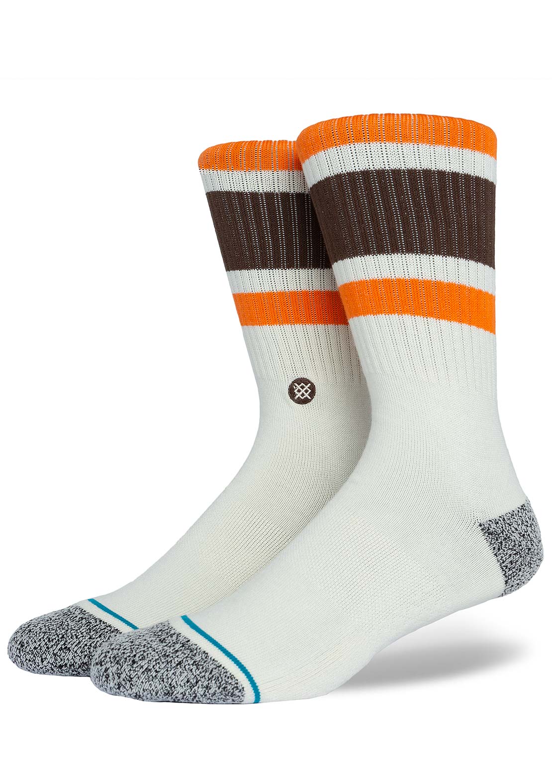 Stance Unisex Casual Staples Boyd Socks Off White