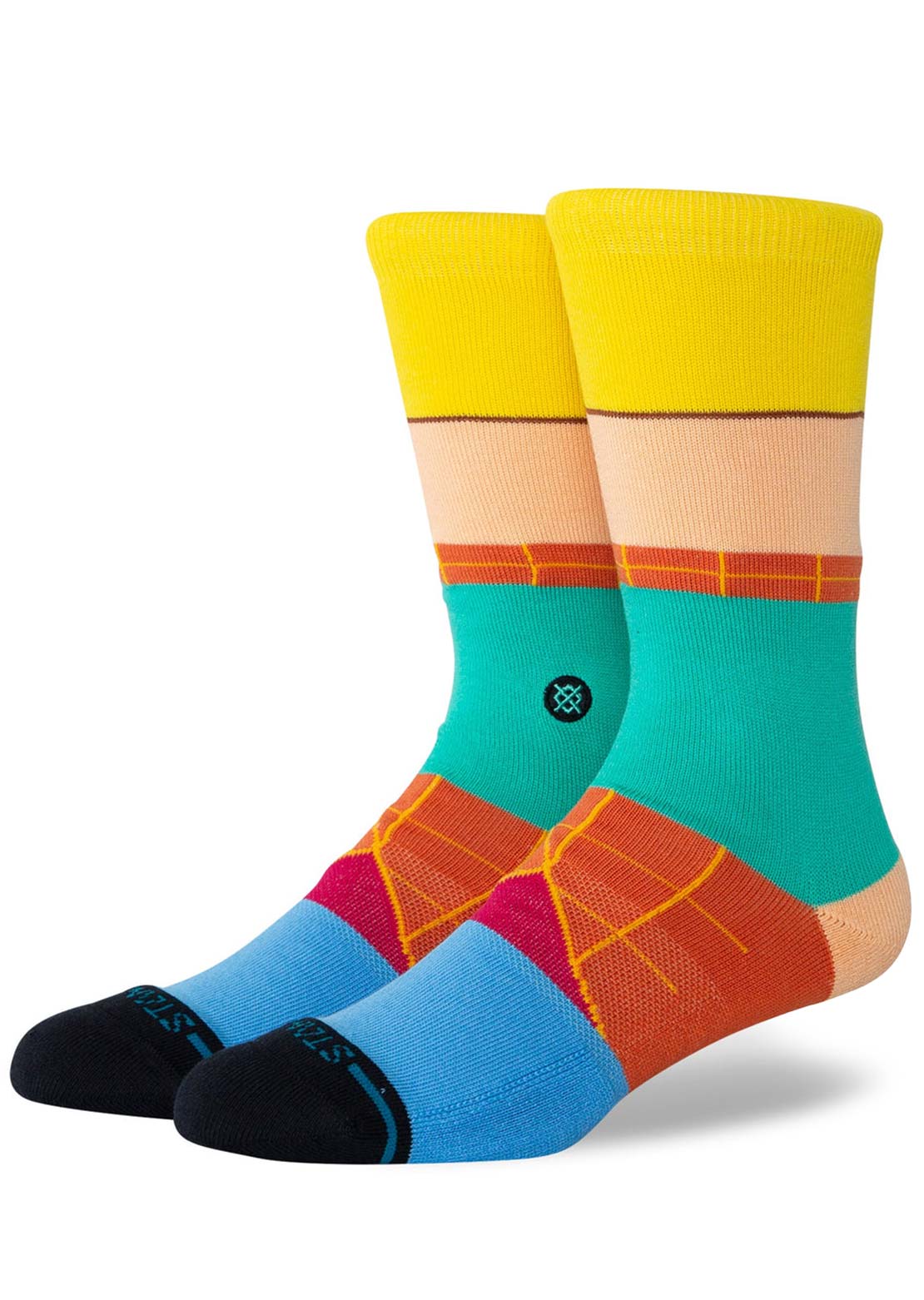 Stance Unisex FTPA Arnold Crew Socks Multi